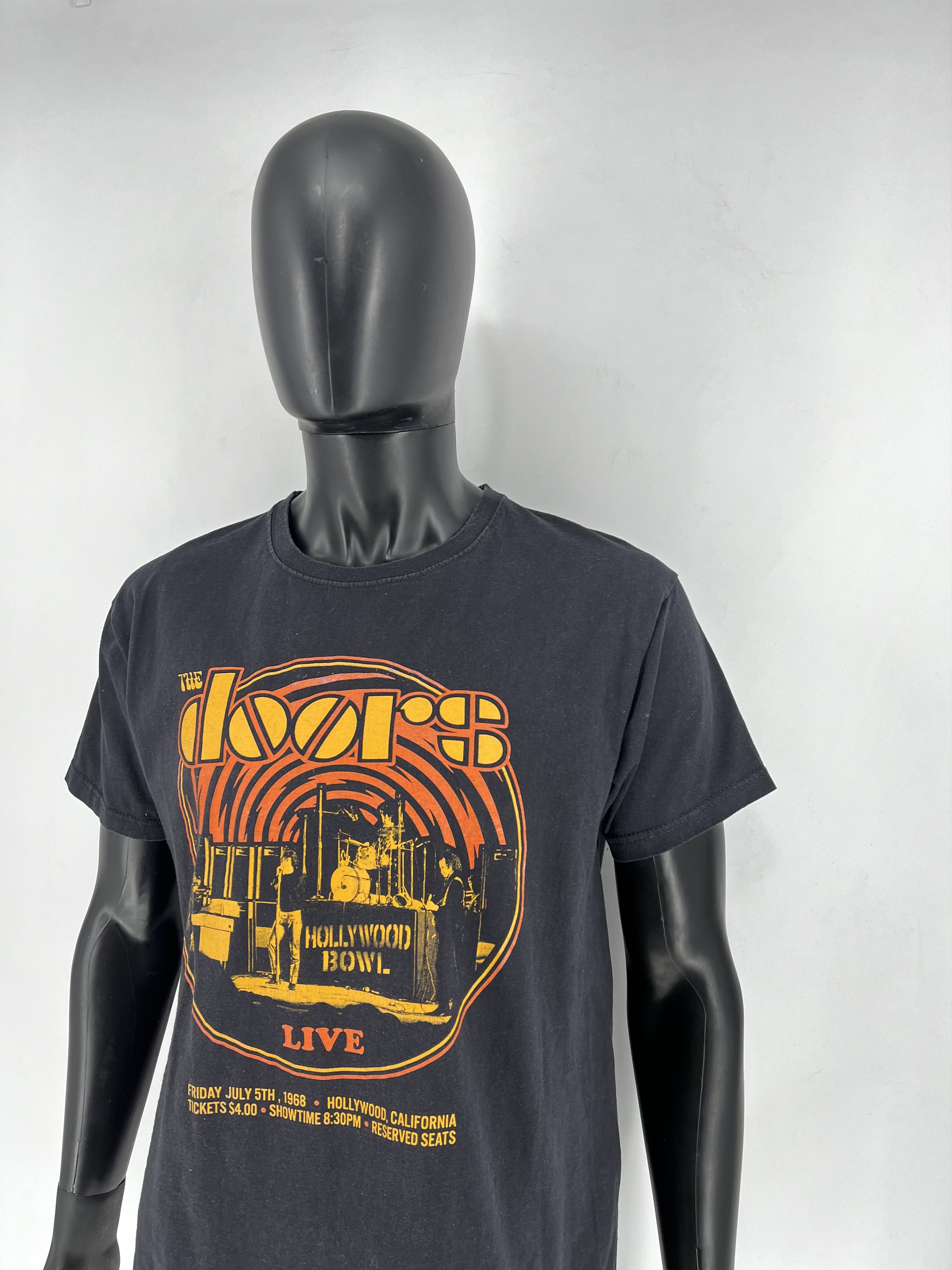 Band Tees × Vintage Vintage Y2k Jim Morrison The Doors Rare T-Shirt Band Tee Size US L / EU 52-54 / 3 - 4 Thumbnail