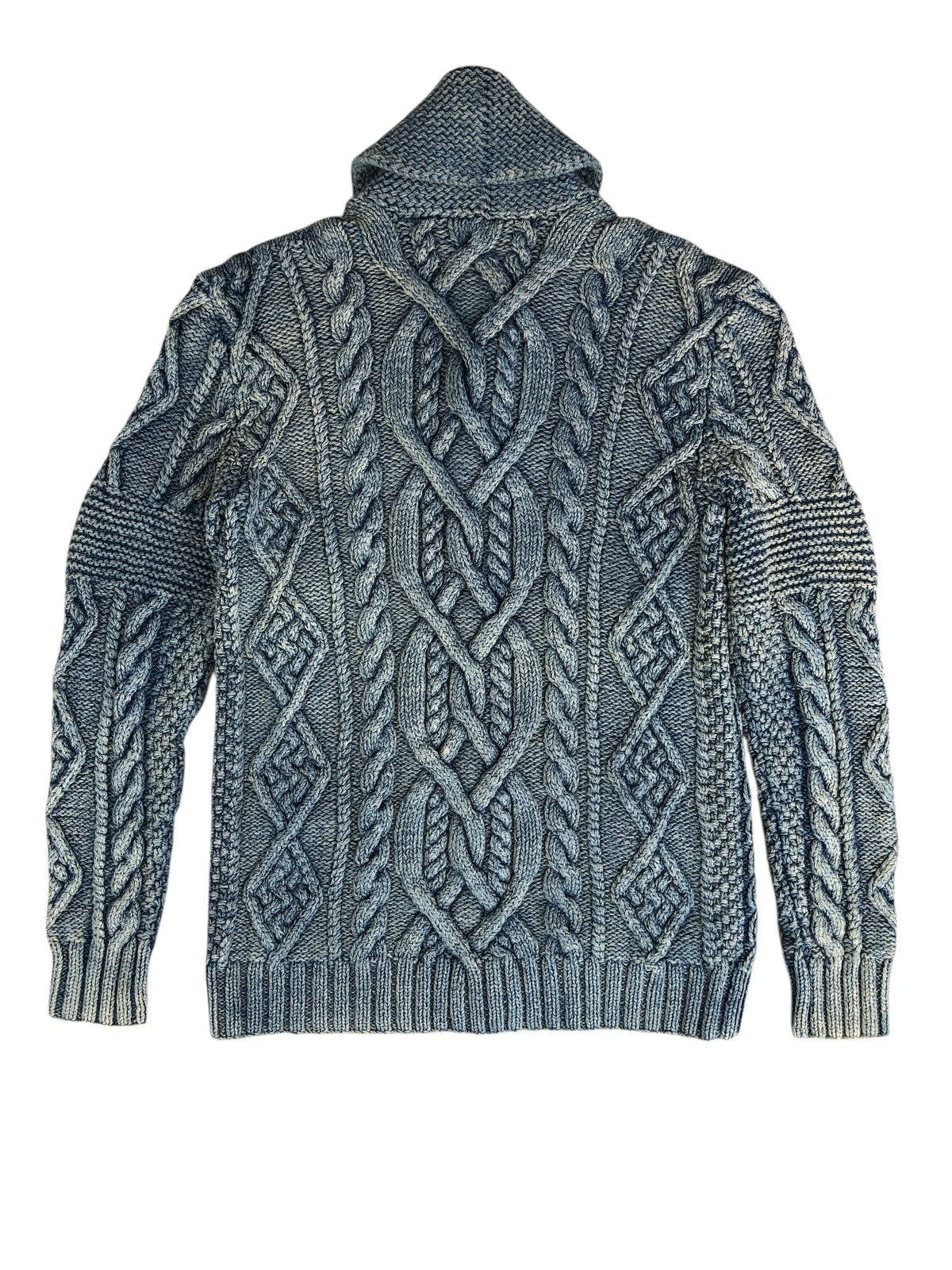 RRL Ralph Lauren RRL Ralph Lauren Hand Knit Cardigan Size US S / EU 44-46 / 1 - 2 Thumbnail