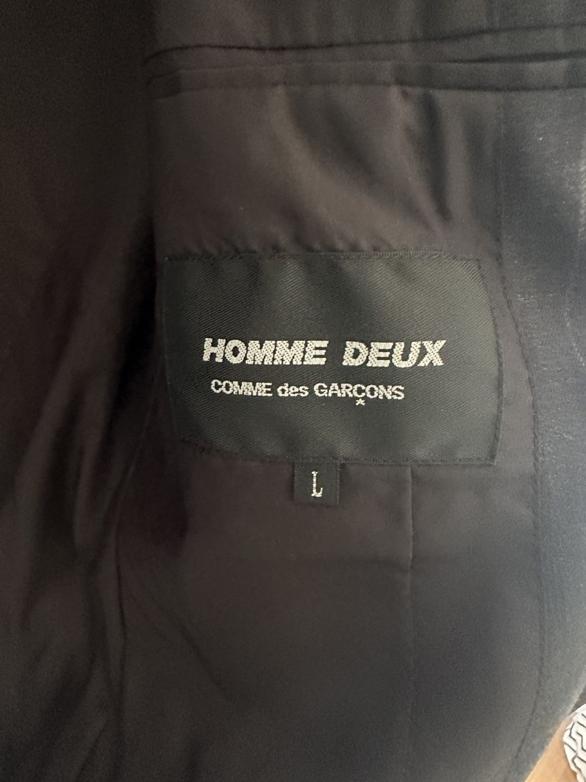 Comme des Garcons × Comme des Garcons Homme Deux Jacket Comme des garçons Homme Deux Size 50R - 3 Thumbnail