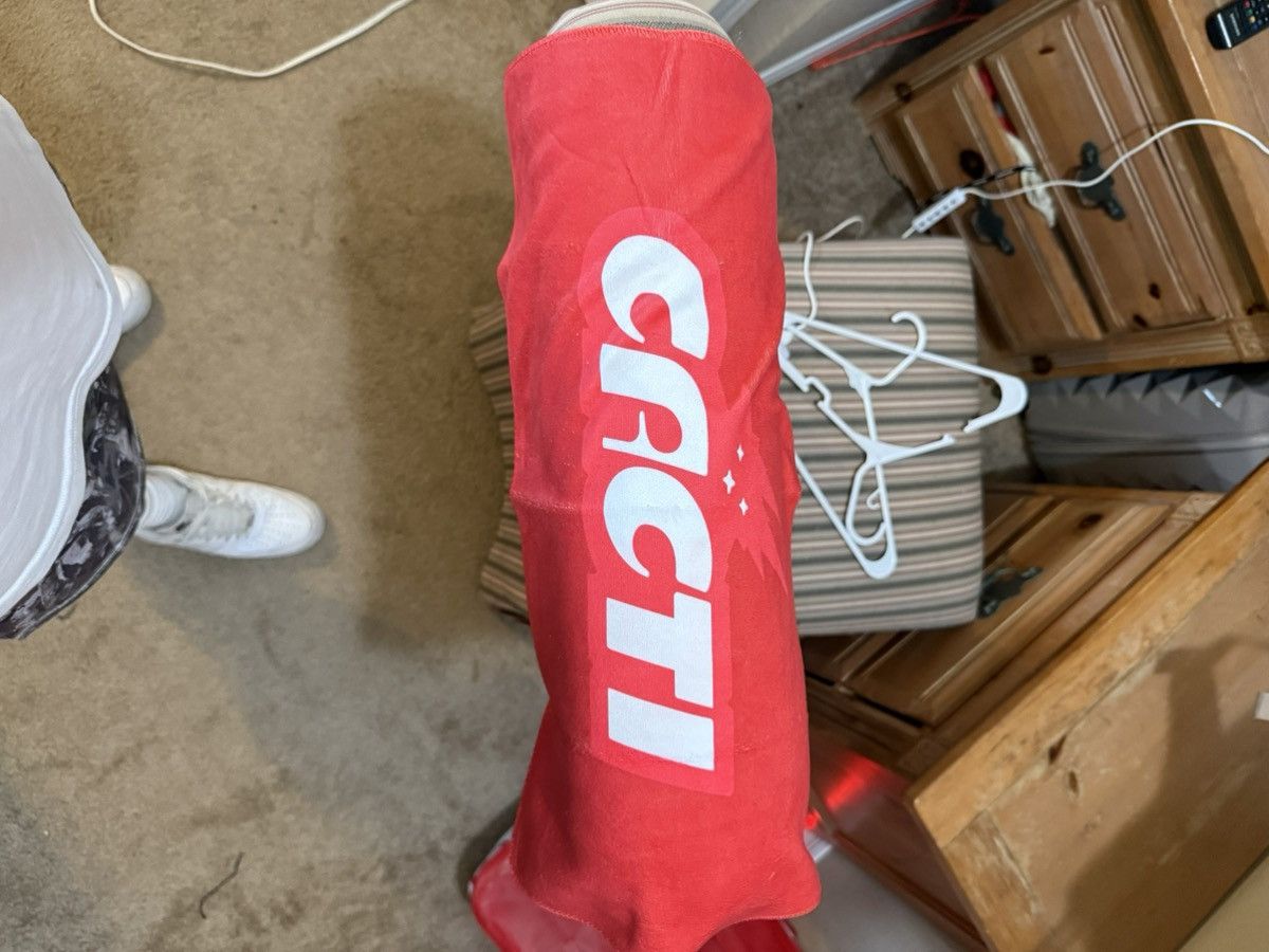 Travis Scott Cactus Plant Flea Market red & white towel Size ONE SIZE - 1 Thumbnail
