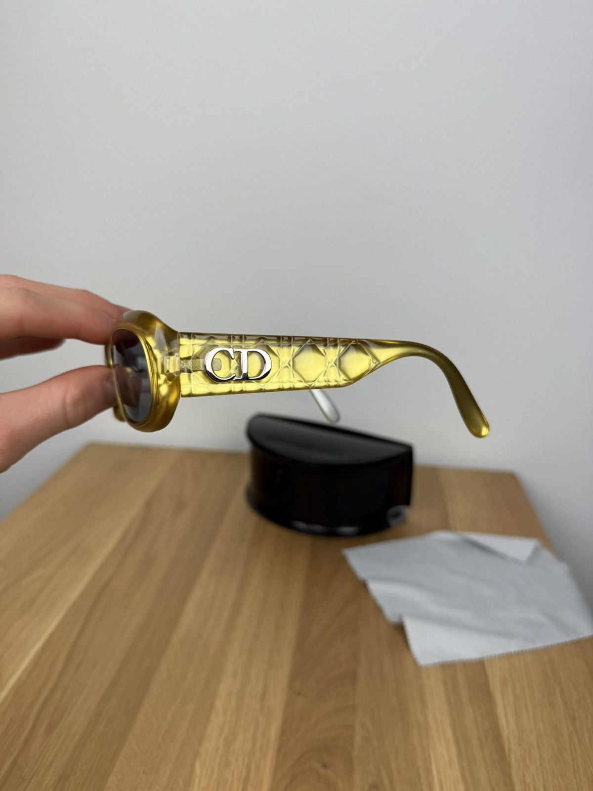 Dior 2006 « CD » Logo Sunglasses Size ONE SIZE - 2 Thumbnail