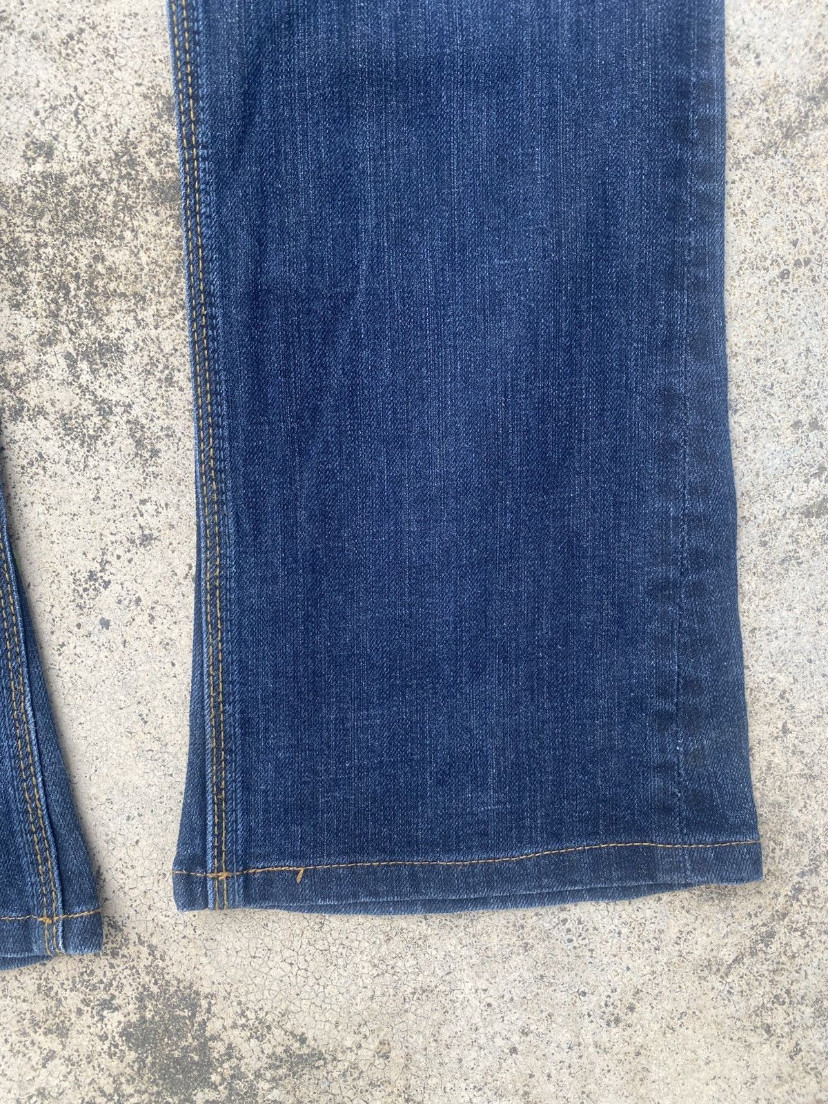 If Six Was Nine × Japanese Brand × Nicole Club Flare Jeans Nicole Club Faded Honeycomp Size US 32 / EU 48 - 12 Thumbnail