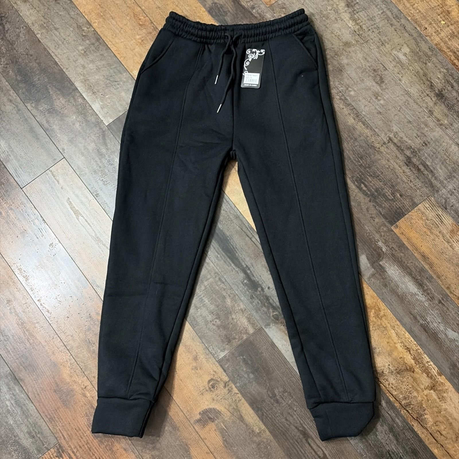 The Unbranded Brand Black sweatpants L/XL GM FASHION USA Size US 34 / EU 50 - 3 Thumbnail