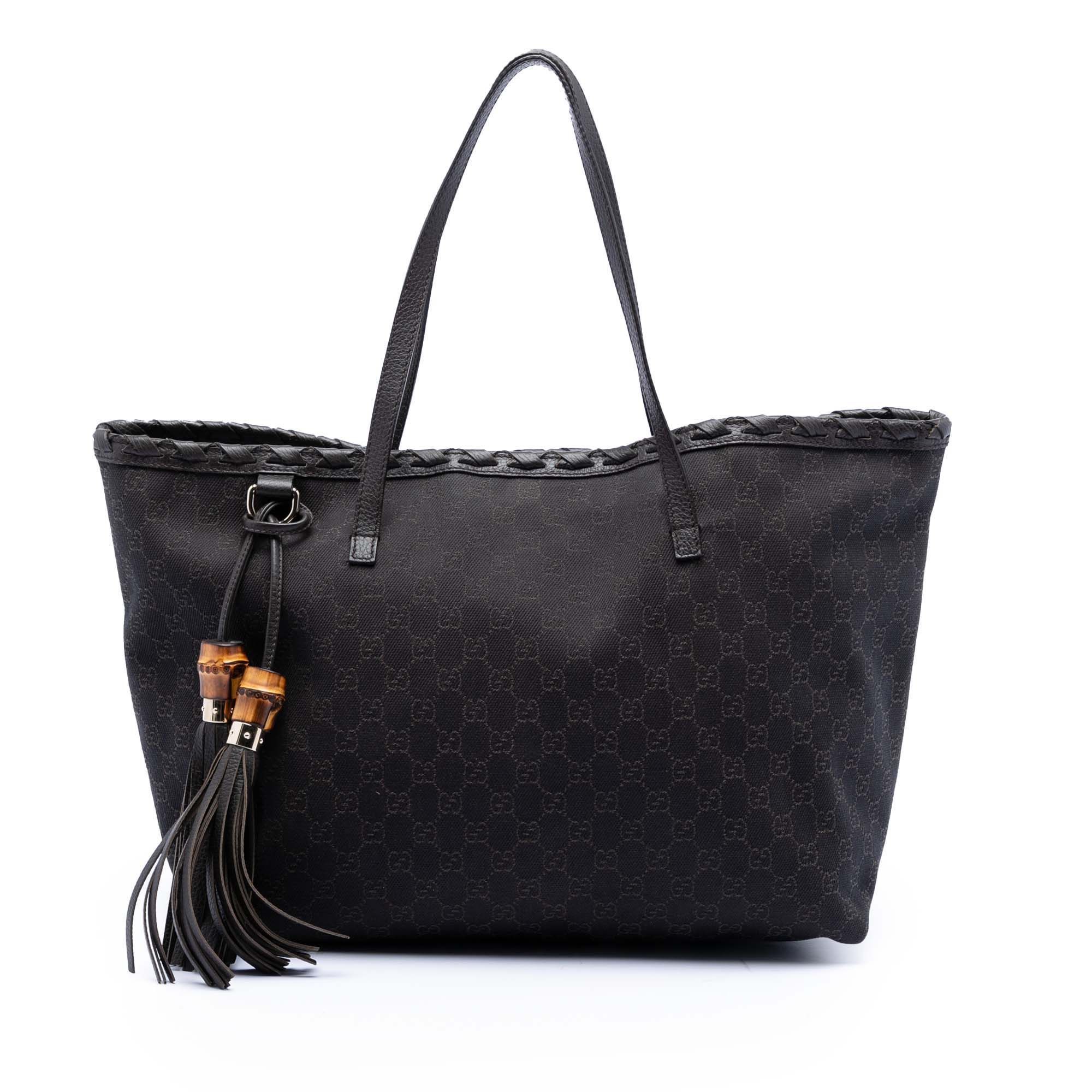 GG Canvas Peggy Braided Tote