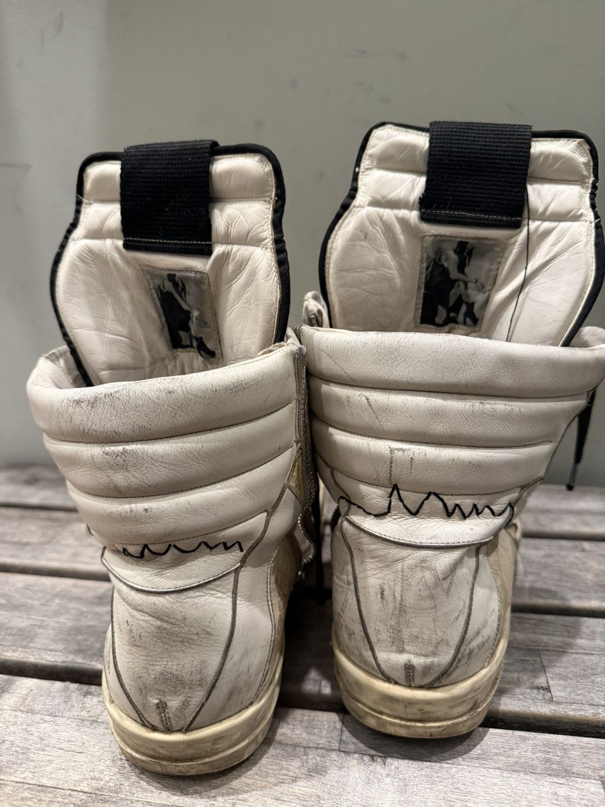 Rick Owens Rick Owens Geobaskets Size US 12 / EU 45 - 5 Thumbnail