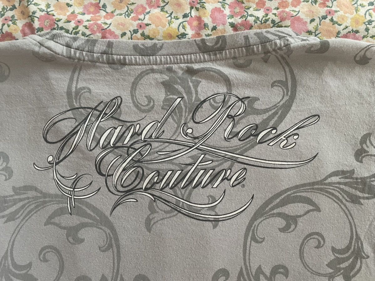 Hard Rock Cafe Hard Rock Couture “Stone Crown” Tee Medium Embellished MINT Size M / US 6-8 / IT 42-44 - 11 Thumbnail
