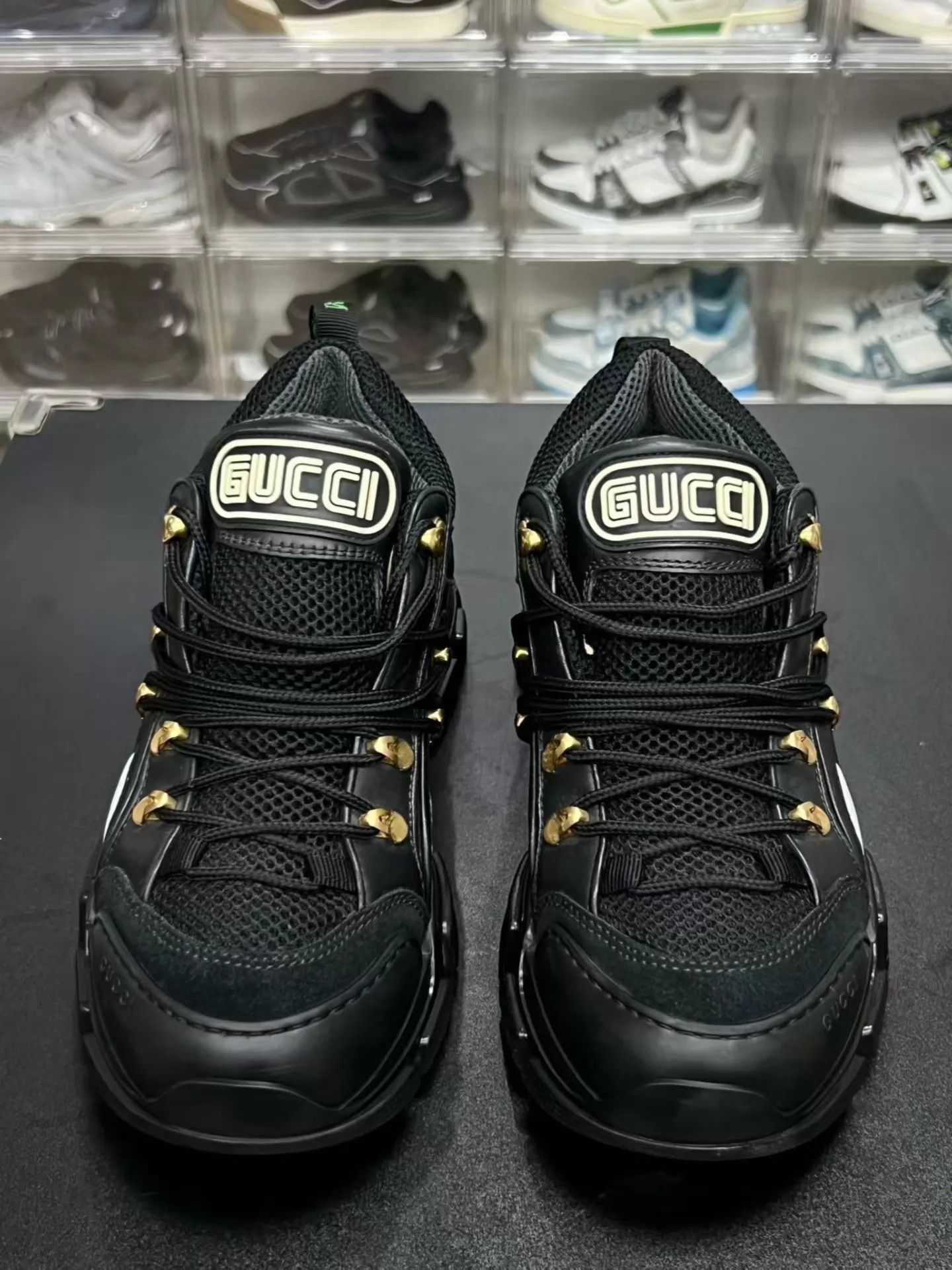 Gucci GUCCI Flashtrek Hiking Boots Black 40.5 EU Size US 7.5 / EU 40-41 - 3 Thumbnail