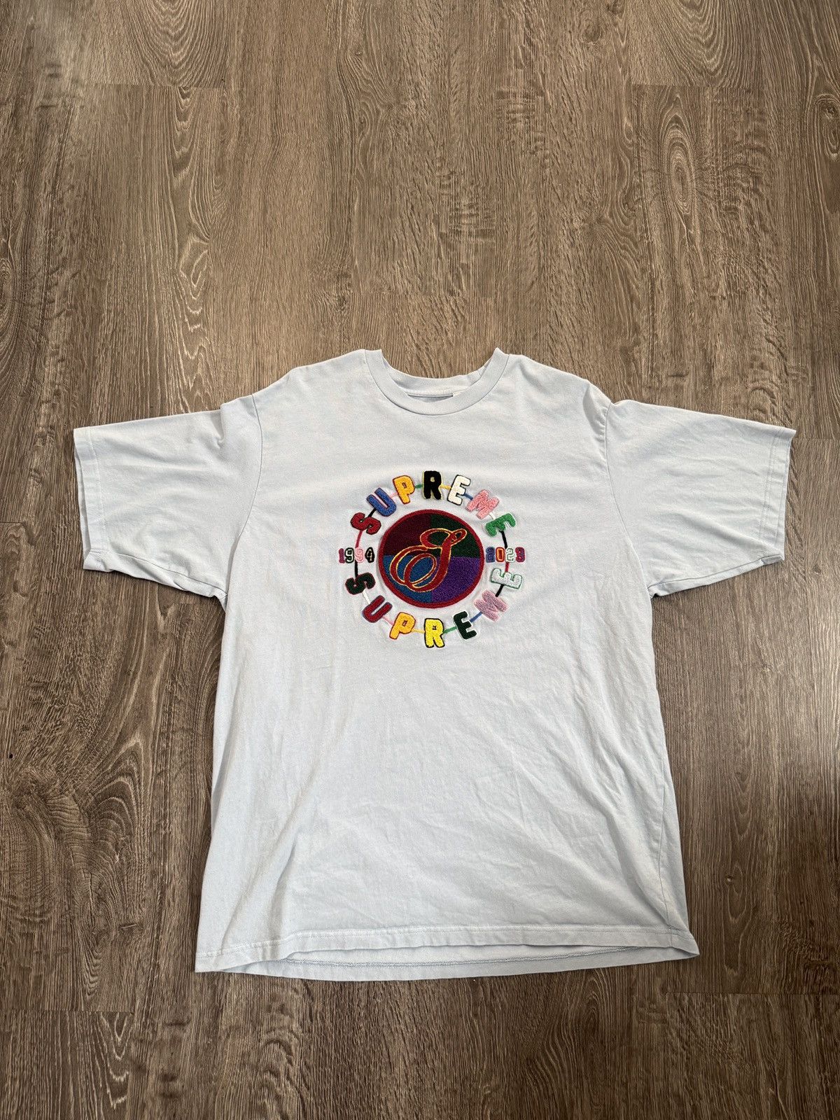 Supreme Supreme Chenile Crest S/S Size US L / EU 52-54 / 3 - 1 Thumbnail