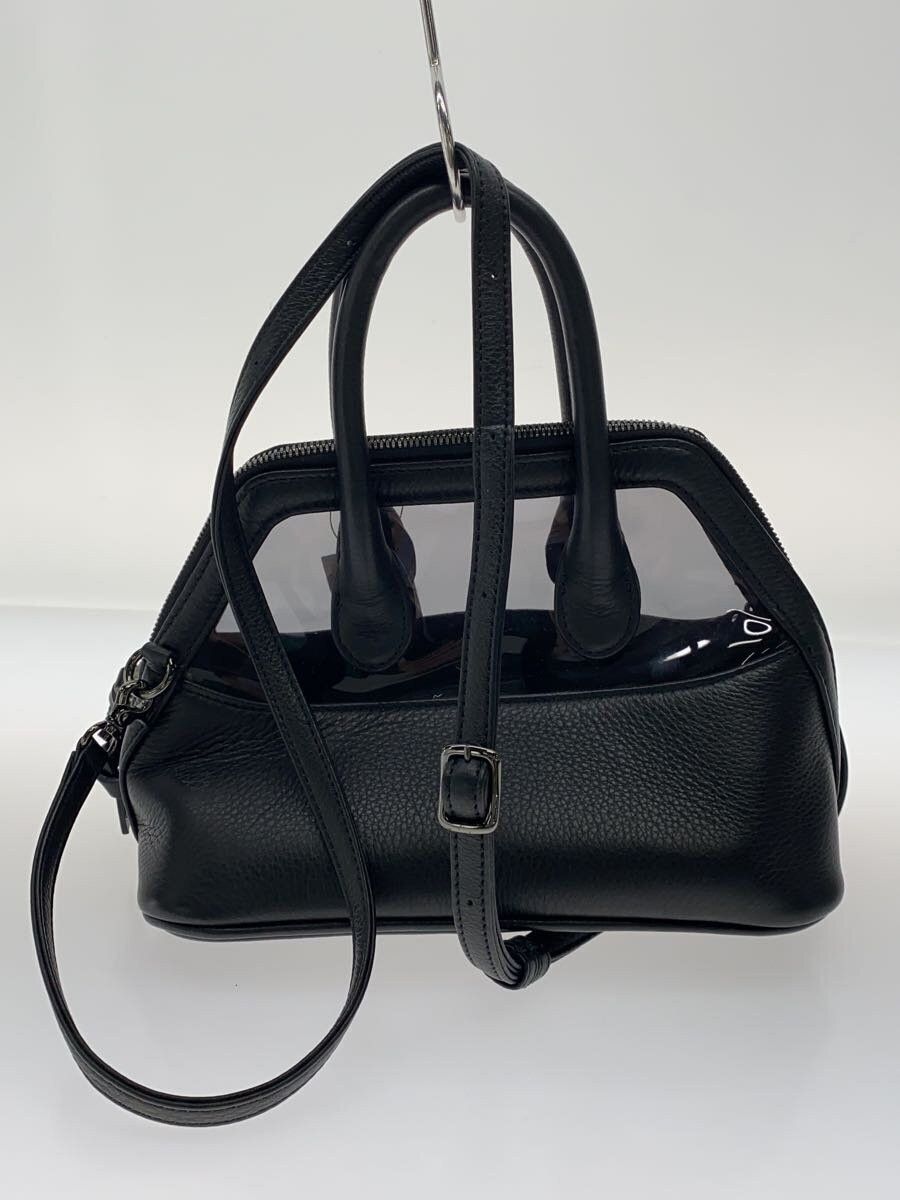 Yohji Yamamoto Clear Window Leather Shoulder Hand Bag Size ONE SIZE - 3 Thumbnail