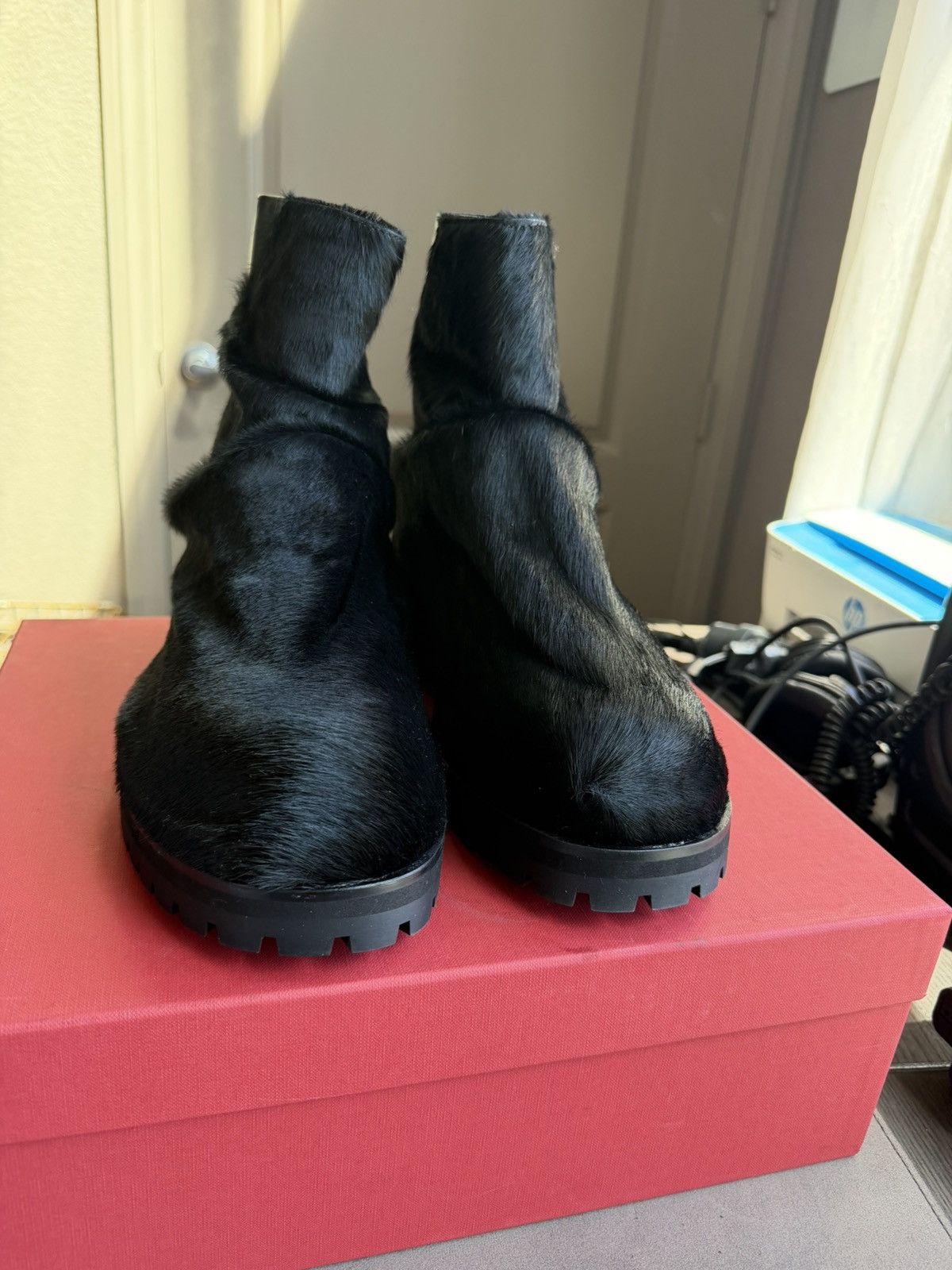 424 PONY HAIR MARATHON BOOT Size US 10 / EU 43 - 3 Thumbnail