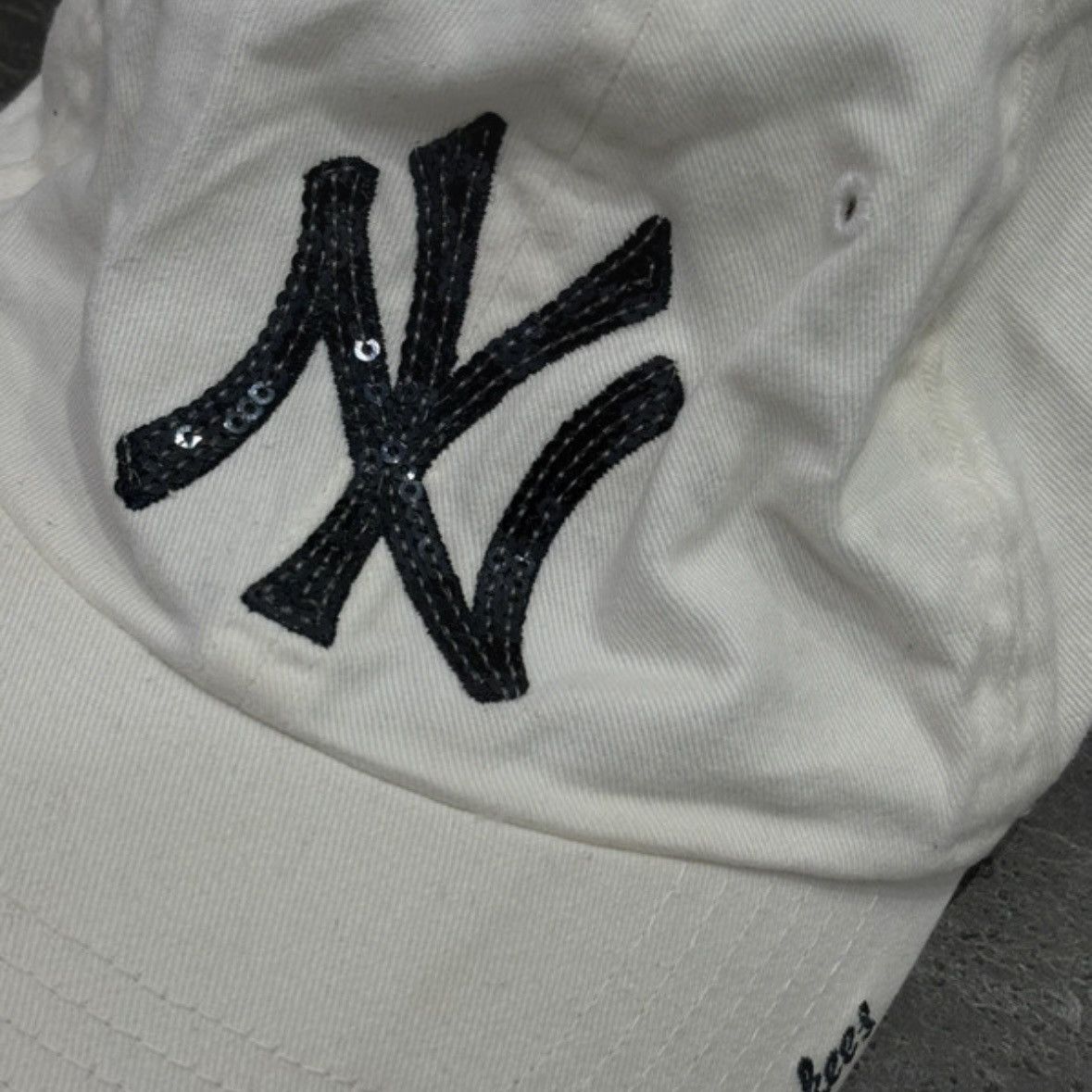 New Era 00s New Era Yankees Vintage Big Logo Retro Baseball Hat Cap Size ONE SIZE - 2 Thumbnail