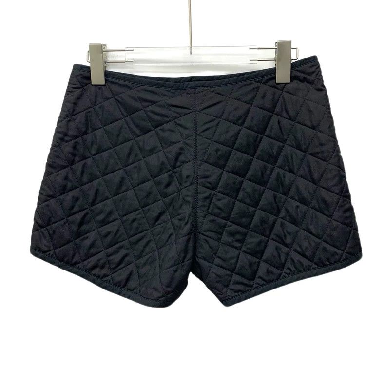Dior Dior Black diamond plaid bee embroidery mulberry silk casua Size 24" / US 00 / IT 34 - 2 Thumbnail
