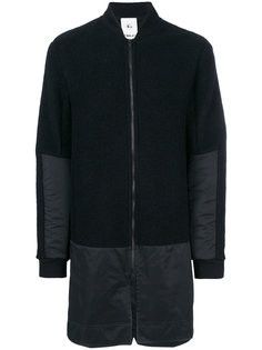 Lost & Found Ria Dunn Lost & Found Ria Dunn ROOMS Full Zip Wool Bomber Long Jacket Size US XS / EU 42 / 0 - 2 Thumbnail