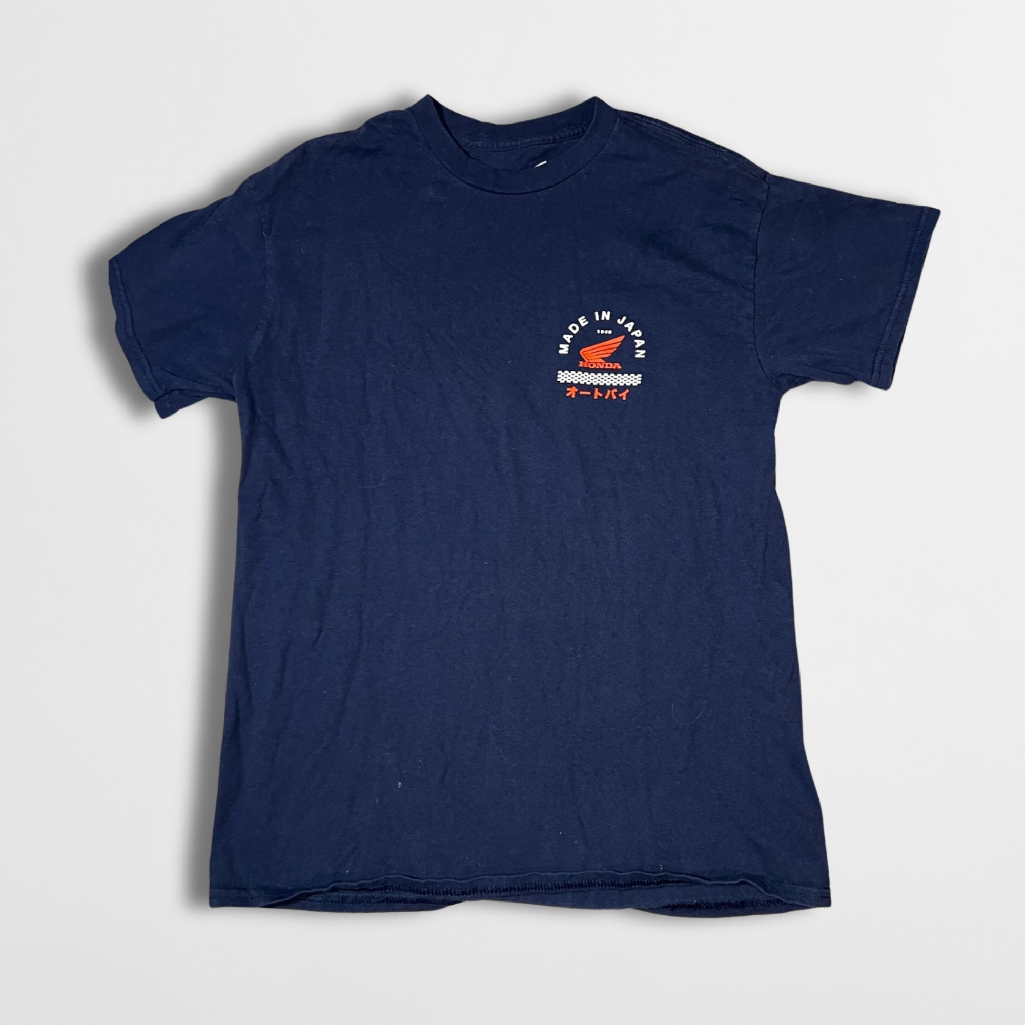 Honda Cptn Apparel X Honda Last Lap Tee Navy Blue Size M Cotton Bl Size US M / EU 48-50 / 2 - 2 Thumbnail