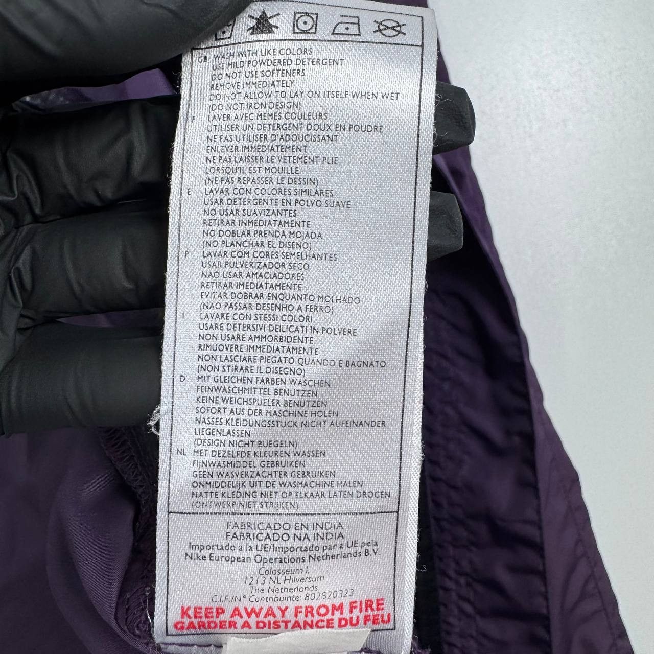 Nike Nike Clima-Fit Ventilated Butterfly Jacket 00s Purple Size S Size US S / EU 44-46 / 1 - 8 Thumbnail