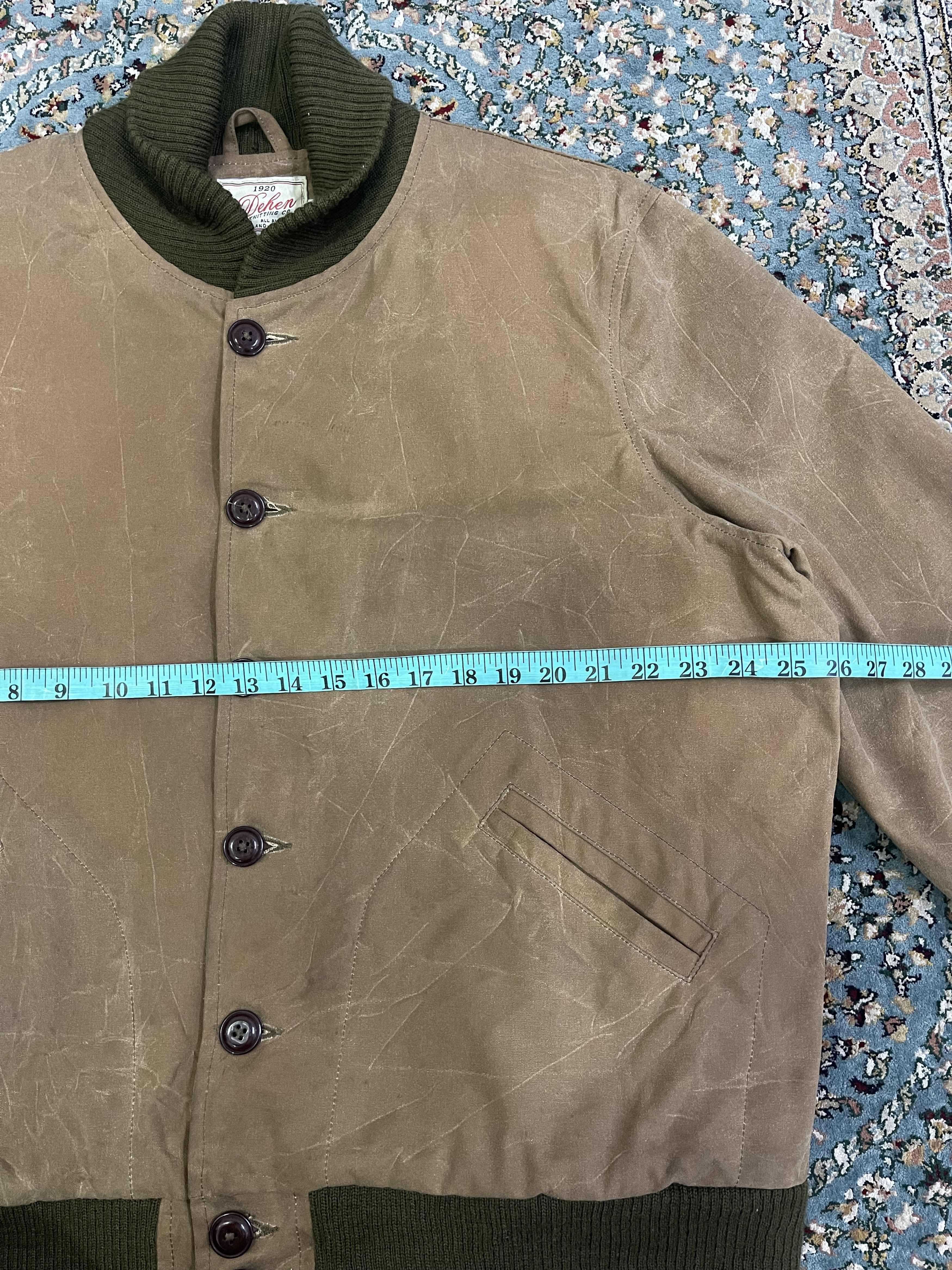 Dehen 1920 Dehen 1920 N-1 Deck Wax Oil Jacket Size US XXL / EU 58 / 5 - 9 Thumbnail