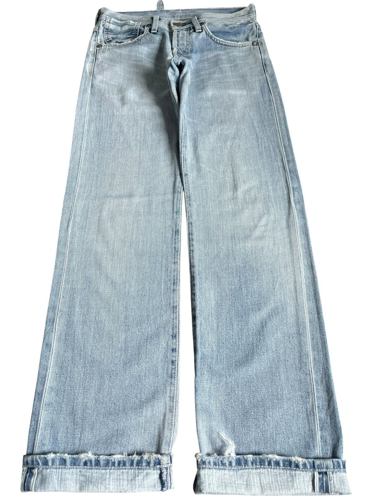 Levi's Vintage 90s Levis 805 Selvedge Buckle Back Jeans Size 29" - 1 Thumbnail