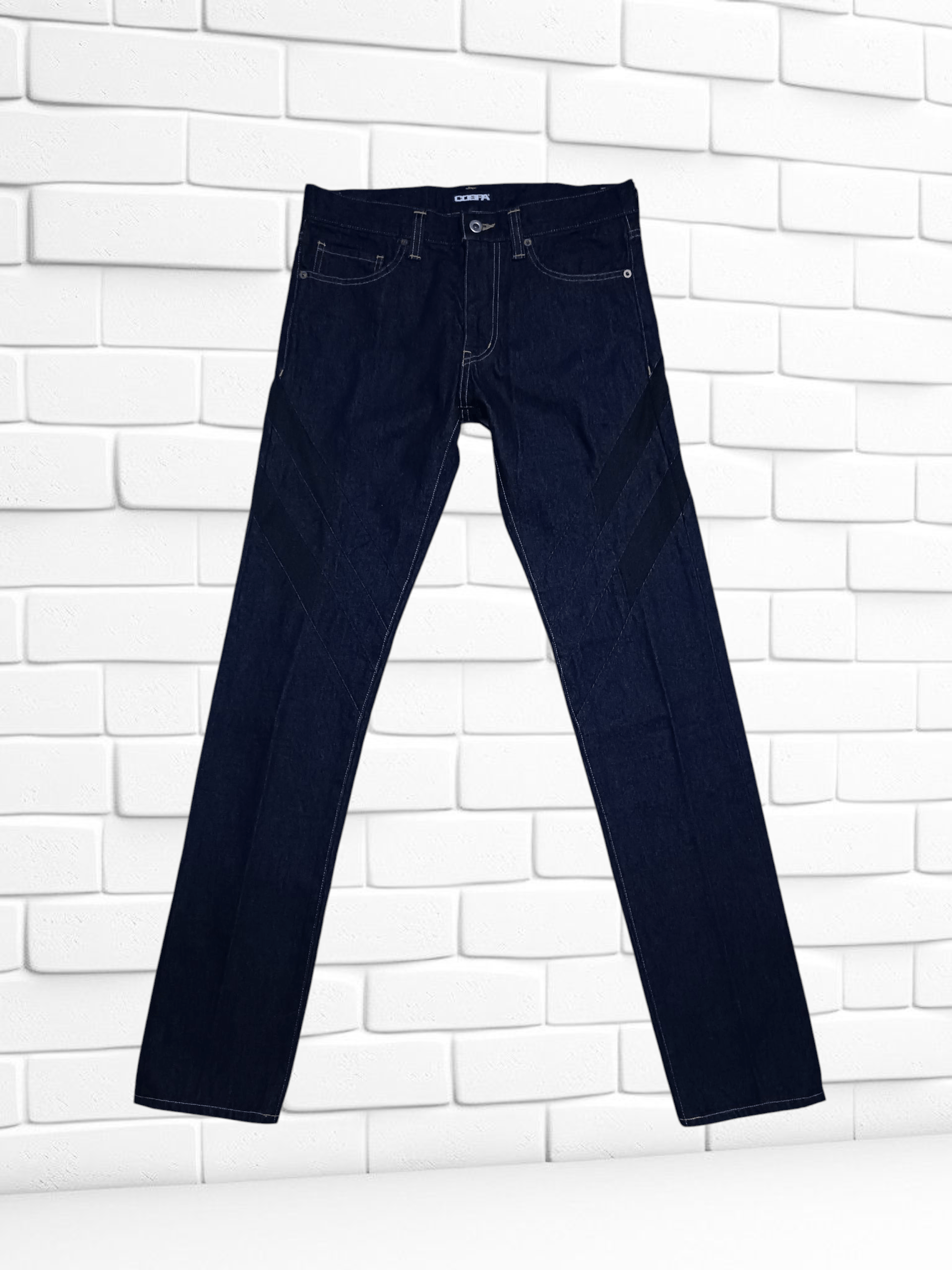 Japanese Brand Evangelion NERV Cospa Japanese Denim Pants Size US 30 / EU 46 - 2 Thumbnail