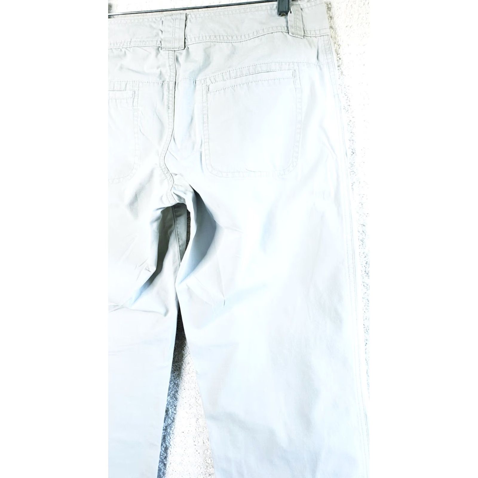 Vintage VINTAGE Columbia Khaki Hiking Pants Straight Leg Women 31x30 6 Beige Chino Comfort Casual Wool? Size 28" / US 6 / IT 42 - 6 Thumbnail