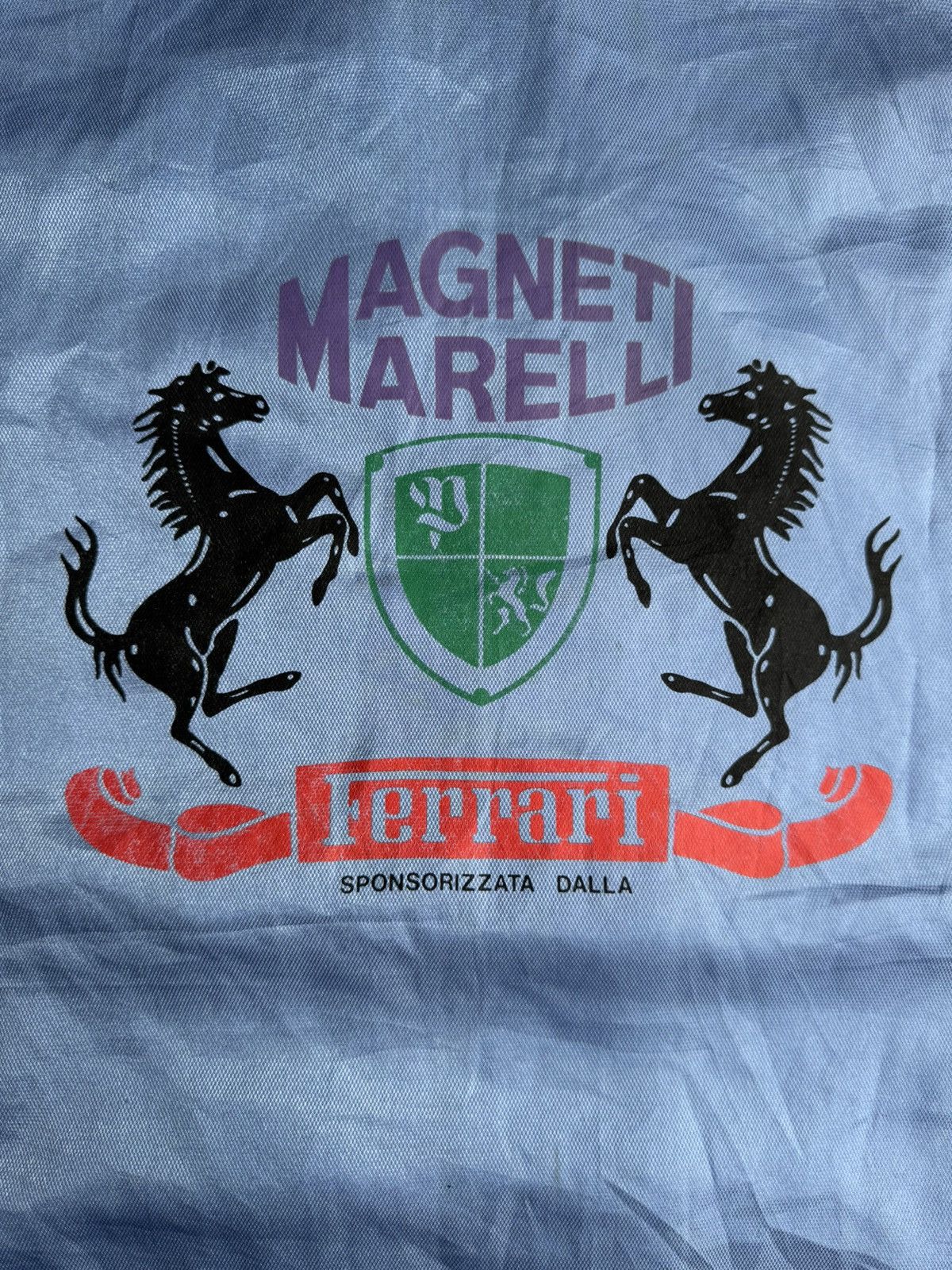 Vintage VERY RARE VINTAGE JACKET FERRARI MAGNETI MARELLI SPONSORED Size US L / EU 52-54 / 3 - 3 Thumbnail