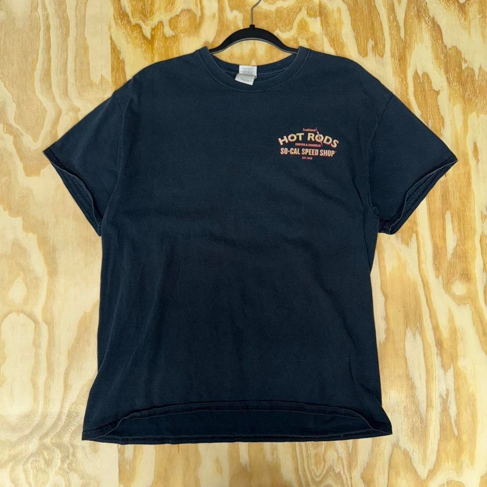 Vintage Vintage y2k traditional hot rod throwback t-shirt Size US L / EU 52-54 / 3 - 2 Thumbnail