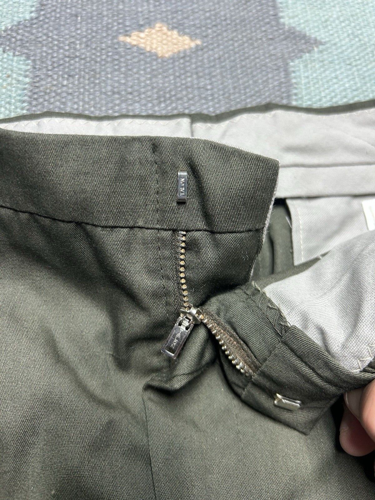 Vintage Vintage 60s 70s drop loop work pants mechanic workwear 32x30 Size US 32 / EU 48 - 4 Thumbnail