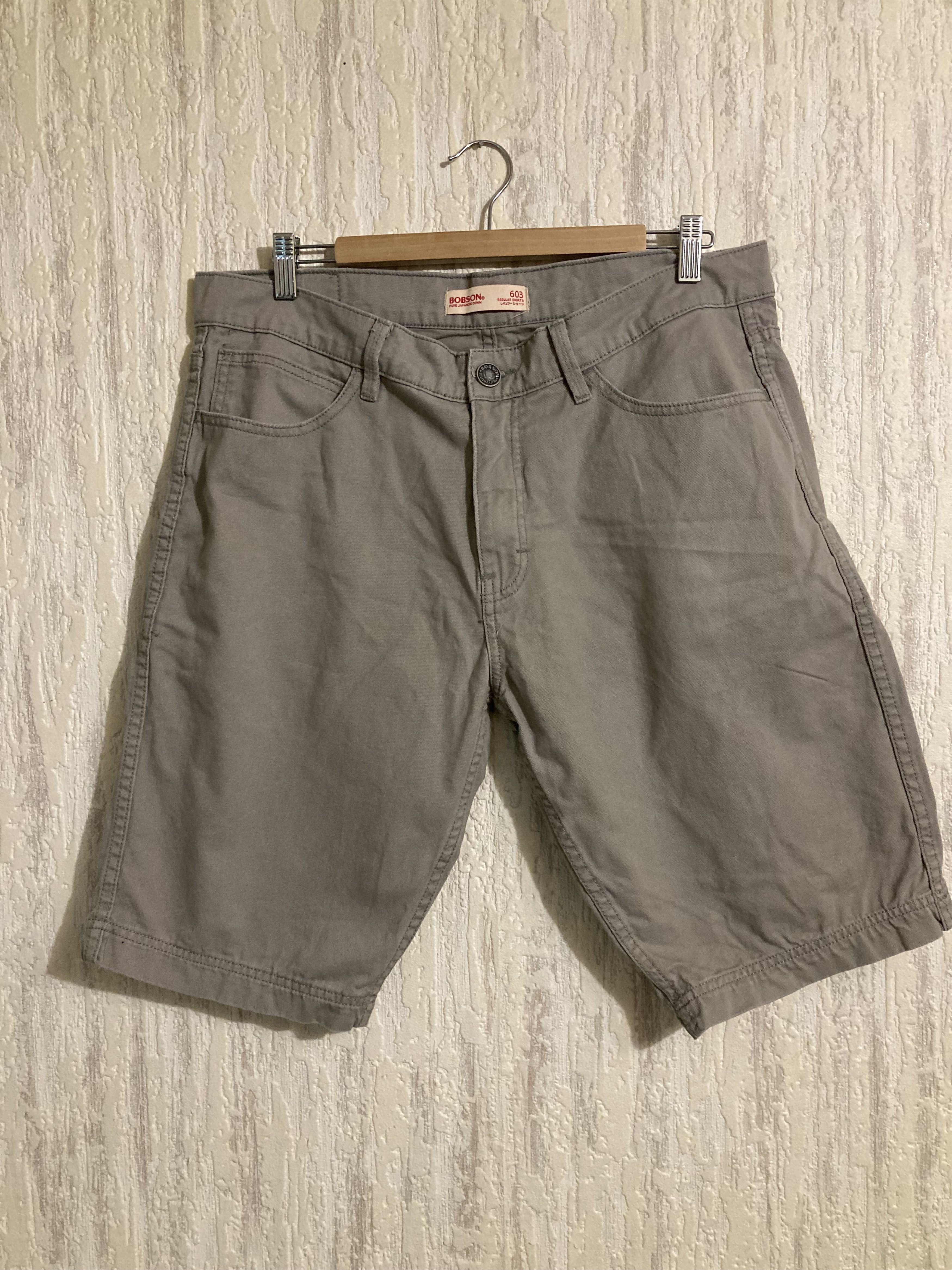 Japanese Brand BOBSON OKAYAMA JPN COMPANY LIMITED REGULAR SHORTS Size US 36 / EU 52 - 1 Thumbnail