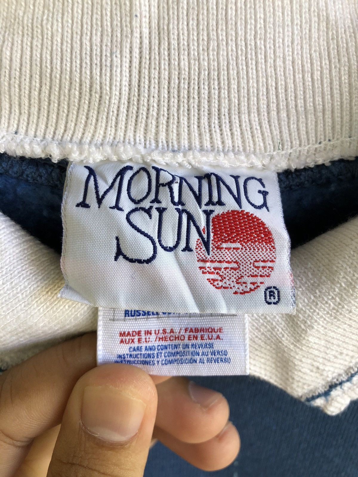 Jerzees × Vintage Vintage 90s Morning Sun Jerzees birds bathe in rainwater Size US L / EU 52-54 / 3 - 6 Thumbnail