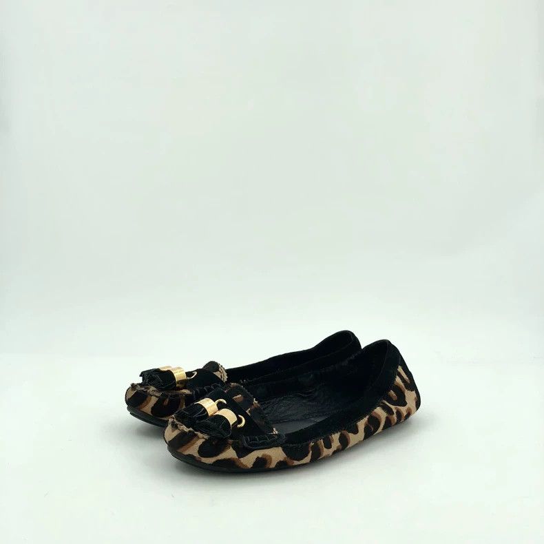Louis Vuitton Louis Vuitton Color-block leopard-print round-toed slip-on Size US 6 / IT 36 - 1 Thumbnail