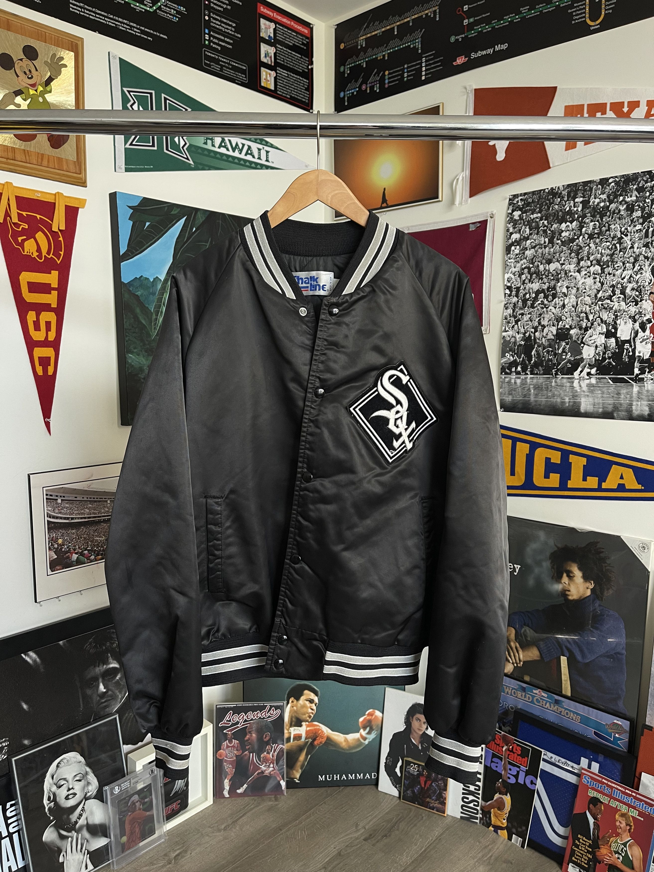 Chalk Line × MLB × Vintage Vintage Chalk Line MLB *CHICAGO WHITE SOX* Satin Jacket Size US L / EU 52-54 / 3 - 1 Thumbnail