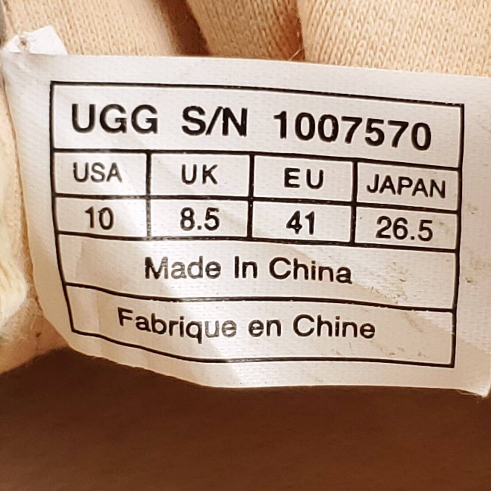 Ugg UGG Australia Sneaker Shoe Womens Size 10 1007570 White Size US 10 / IT 40 - 9 Thumbnail