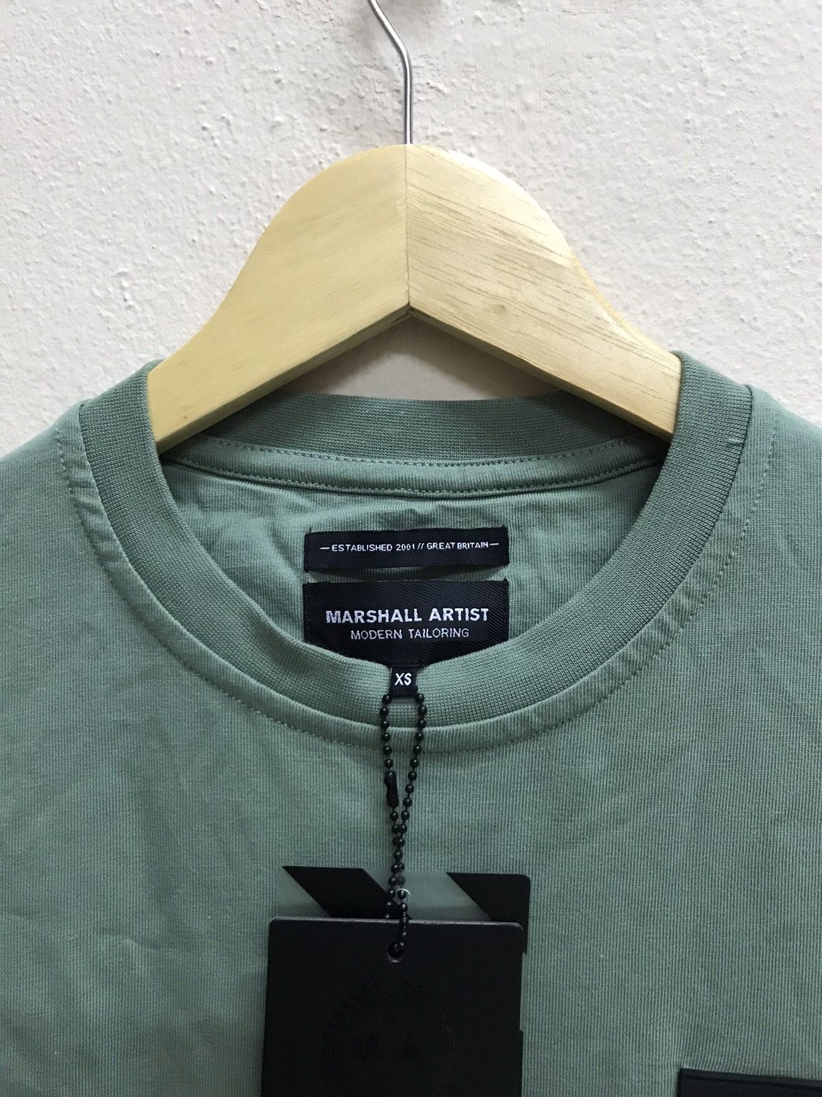 Marshall Artist Marshall Artist Modern Tailoring Siren Tee Sage Size US S / EU 44-46 / 1 - 7 Thumbnail