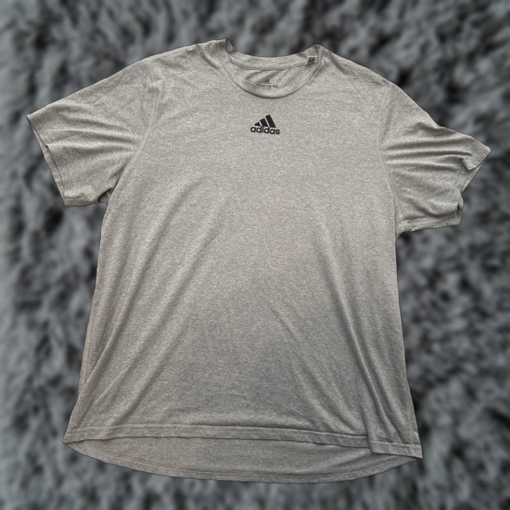 Adidas Adidas Shirt Mens XL Gray Creator Tee Athletic AEROREADY Performance Polyester Size US XL / EU 56 / 4 - 1 Thumbnail