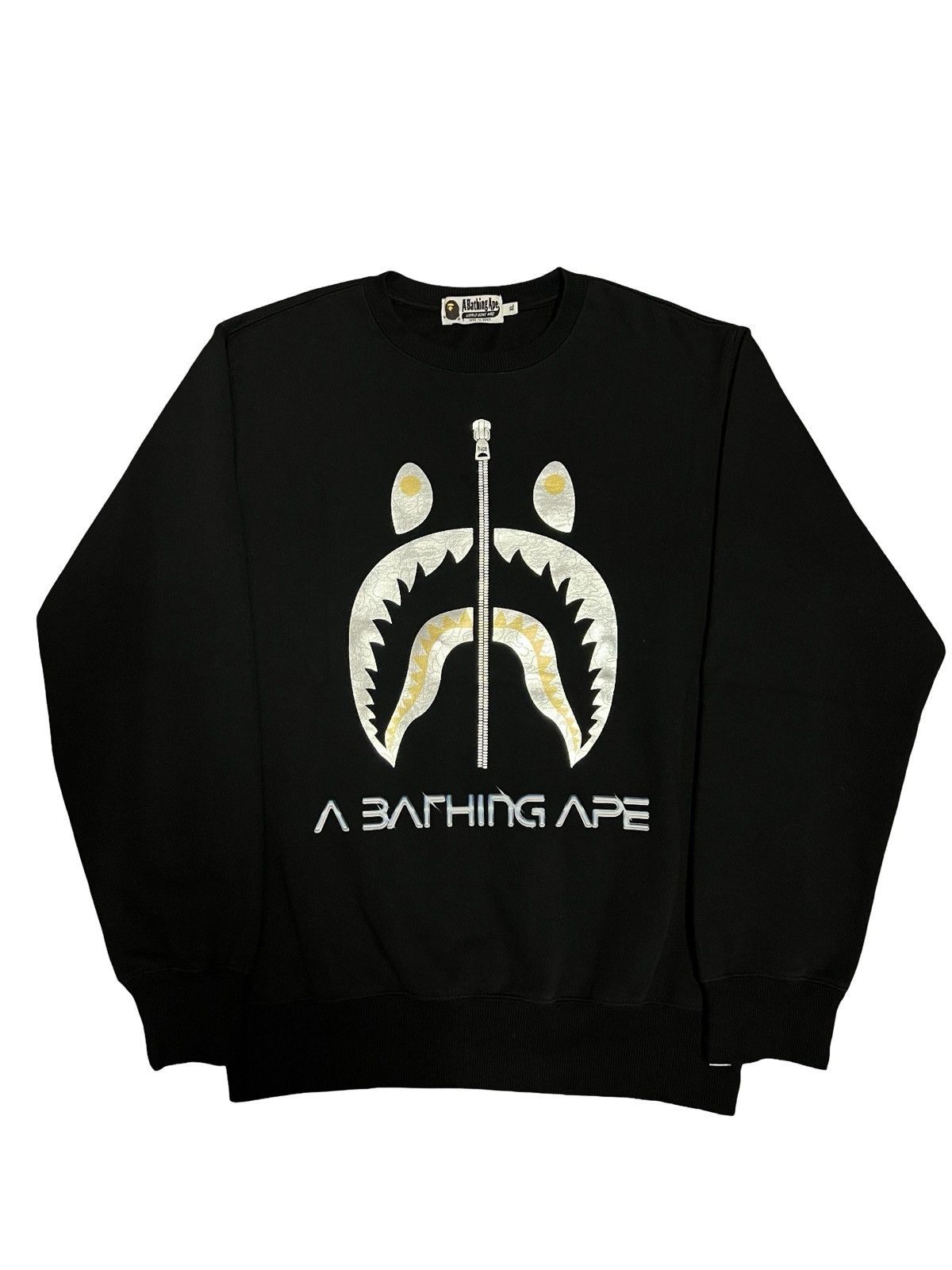 Bape BAPE x Hajime Sorayama Shark Crewneck in black Size US XL / EU 56 / 4 - 1 Thumbnail