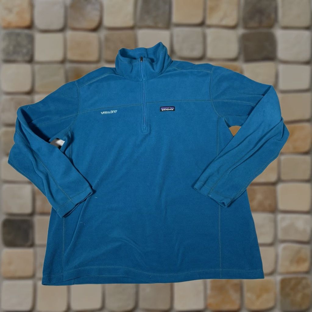 Patagonia Patagonia Jacket Mens Large Blue Fleece 1/4 Zip Pullover Outdoor Hiking Casual Travel Regular Climate Size US L / EU 52-54 / 3 - 1 Thumbnail