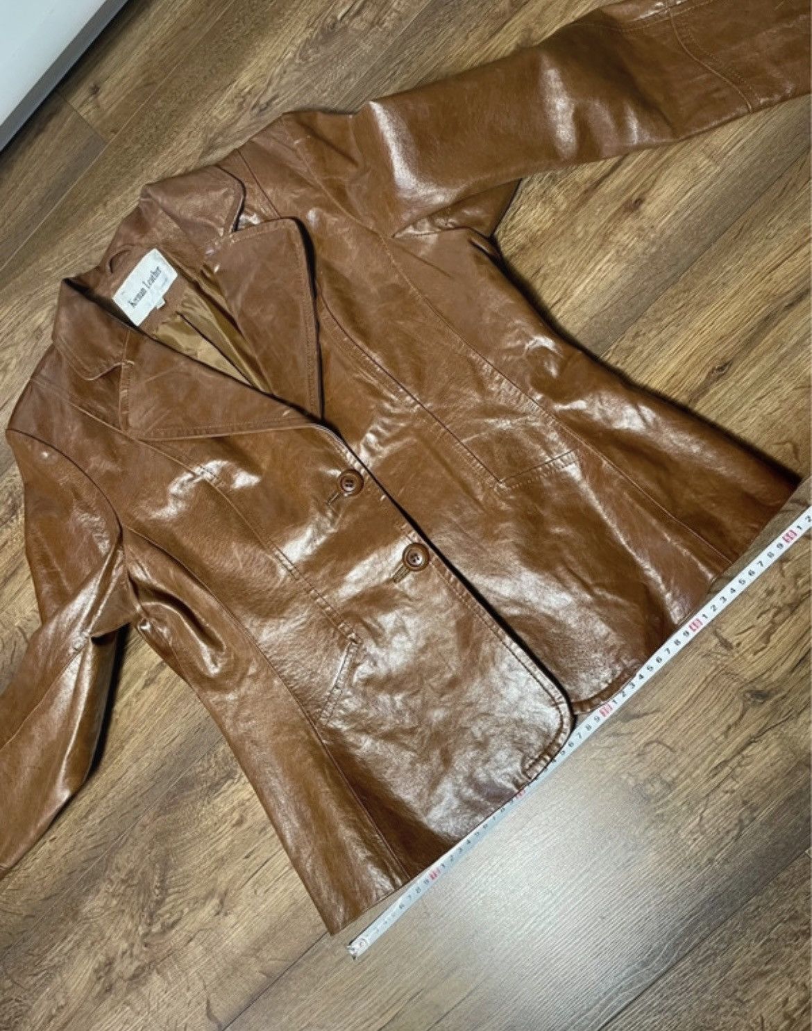 Vintage Vintage Women's Leather Jacket Keenan Leather Size L / US 10 / IT 46 - 13 Thumbnail