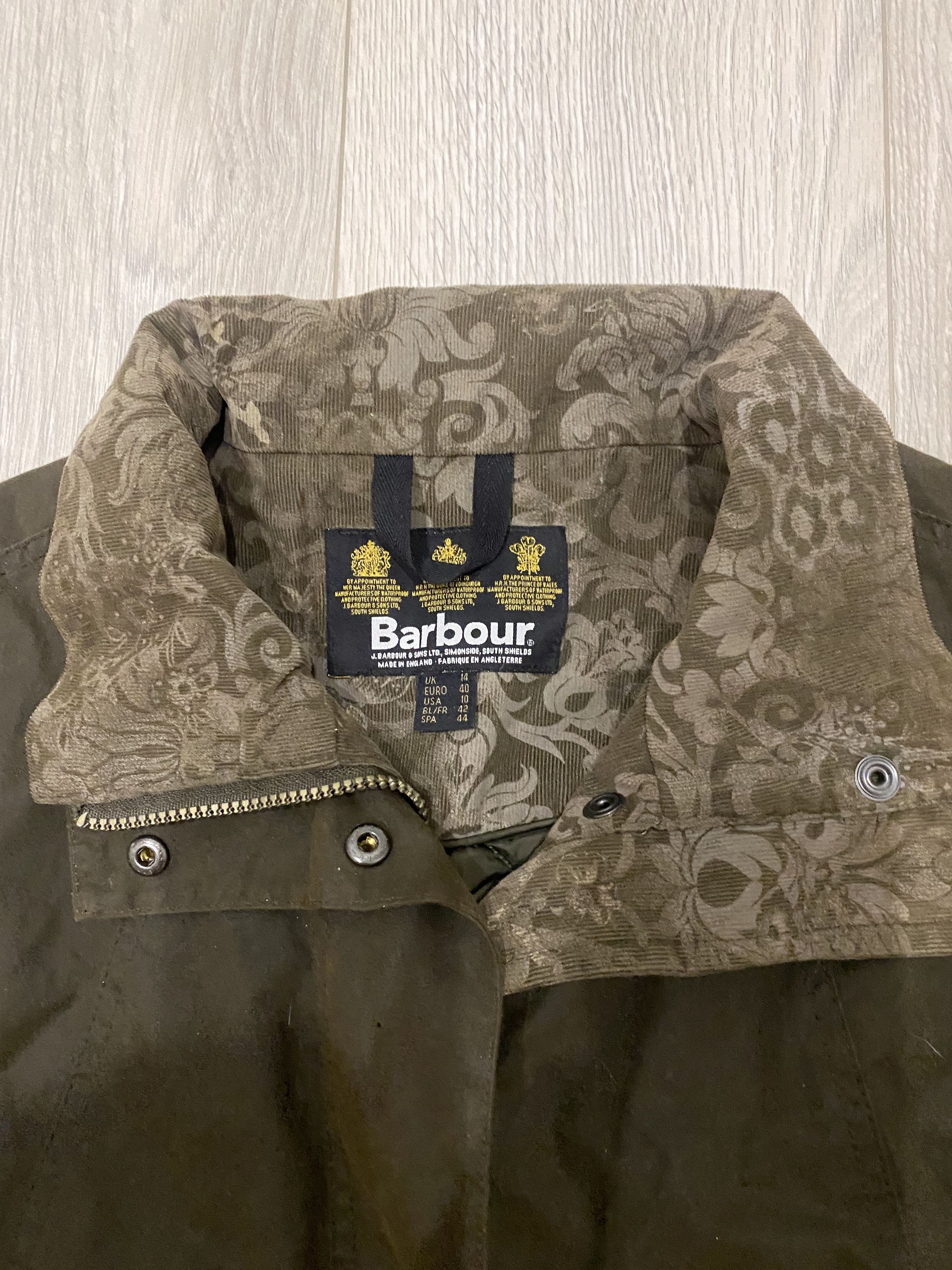 Barbour Barbour Newhampshire Waxed Jacket Size L / US 10 / IT 46 - 4 Thumbnail