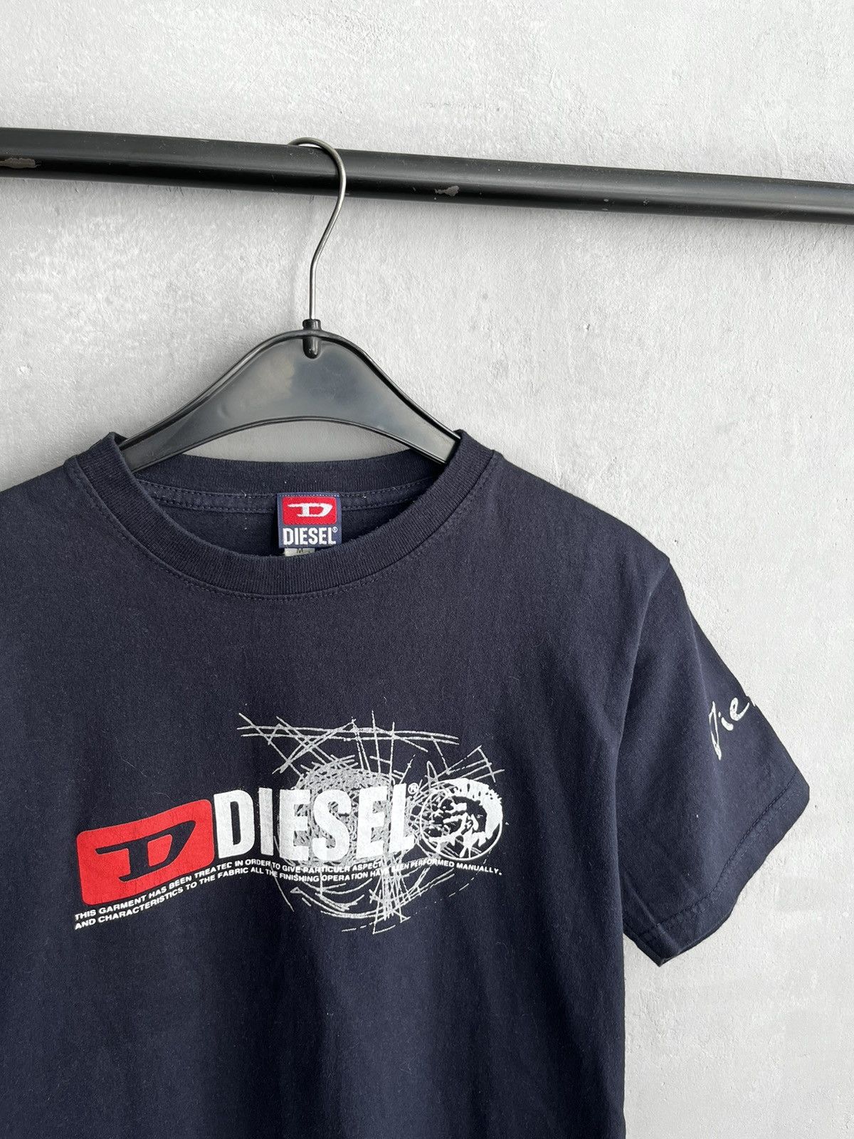 Diesel × Vintage Diesel big logo t shirt vintage size M Size US M / EU 48-50 / 2 - 2 Thumbnail