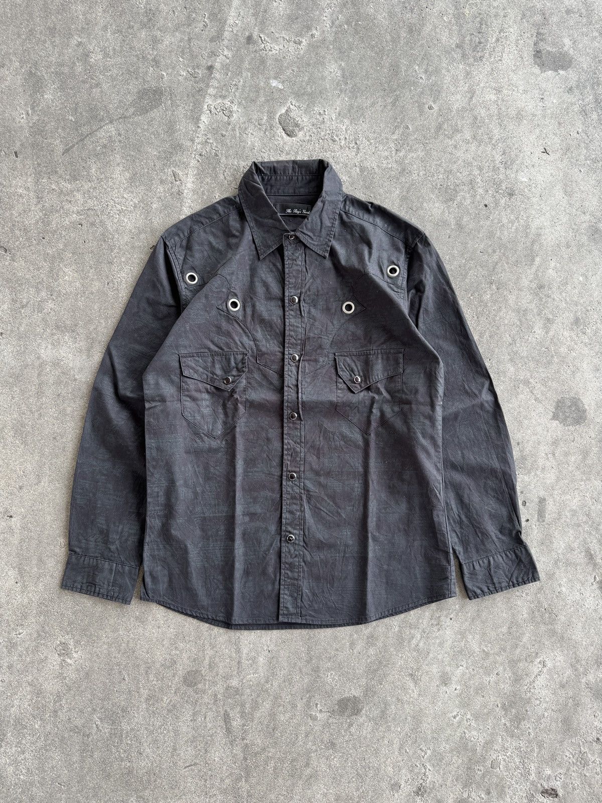 Japanese Brand The Bay’s Garden Punk Shirt Size US M / EU 48-50 / 2 - 1 Thumbnail