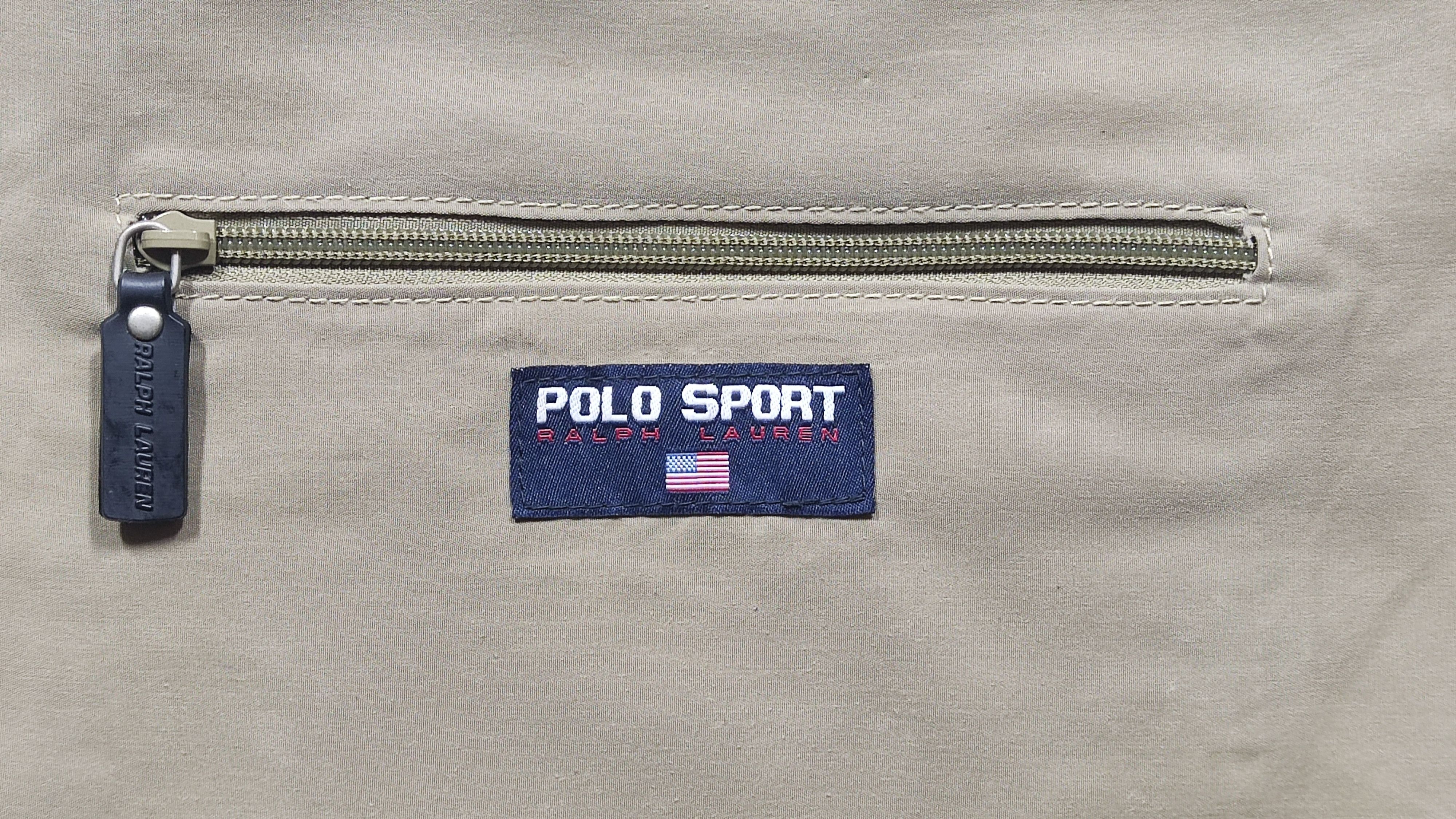 Polo Ralph Lauren × Vintage VINTAGE POLO RALPH LAUREN SPORT TOTE BAG WITH USA FLAG PATCH Size ONE SIZE - 8 Thumbnail