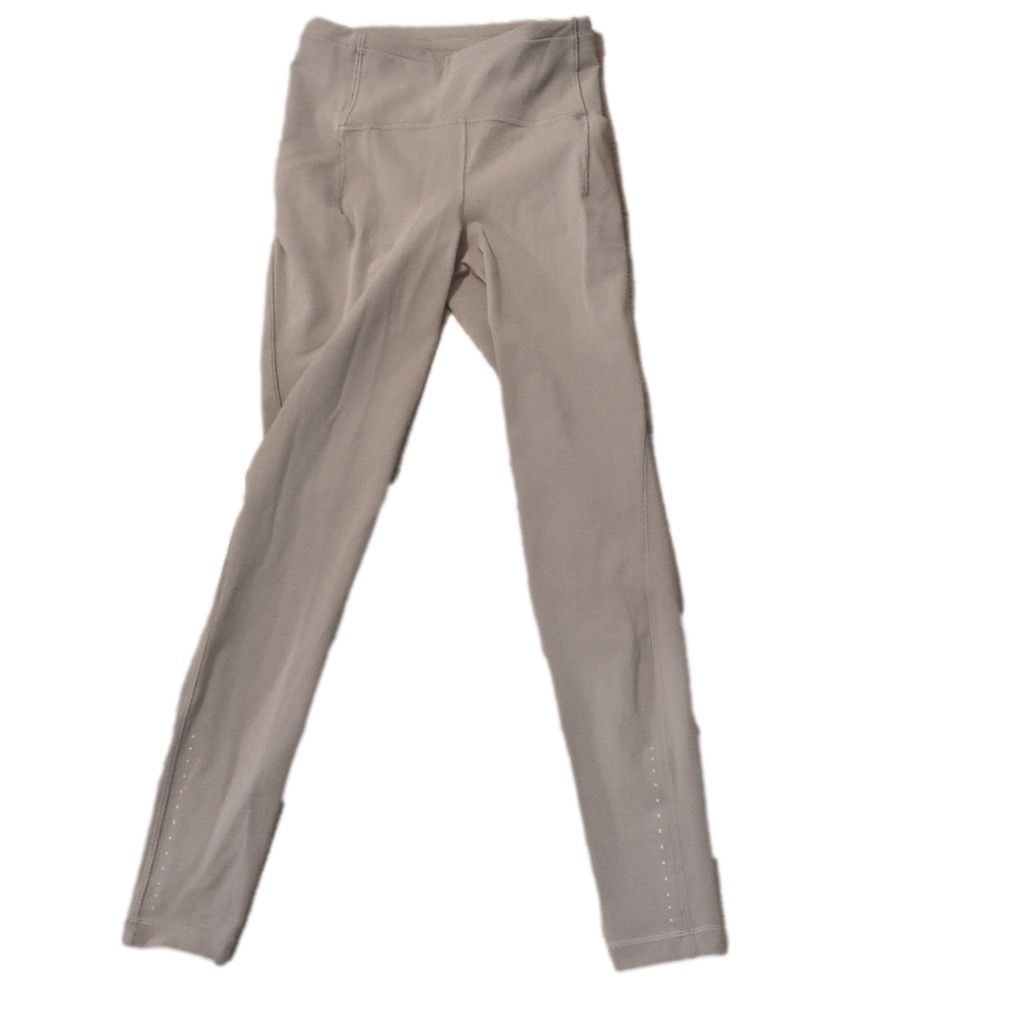 Lululemon gull grey swift speed tights 28