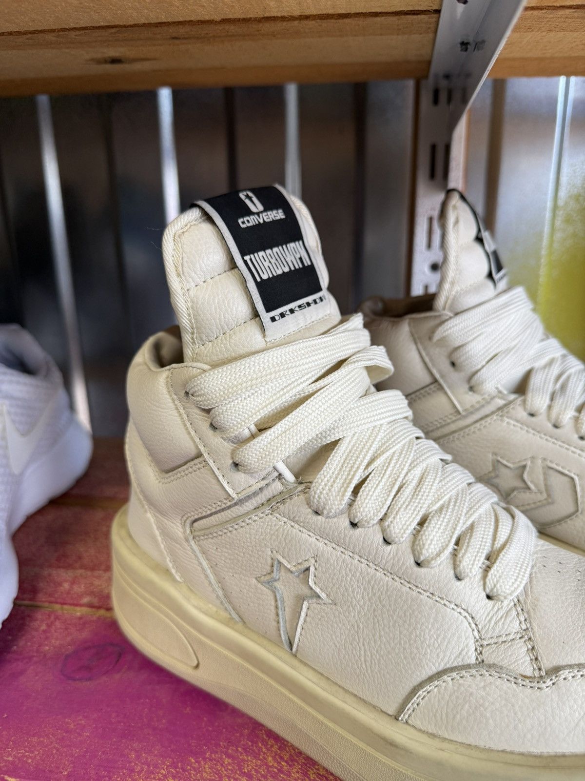 Converse × Rick Owens Drkshdw Rick’s Owens Drkshdw Converse Hi top sneaker Size US 7.5 / EU 40-41 - 2 Thumbnail