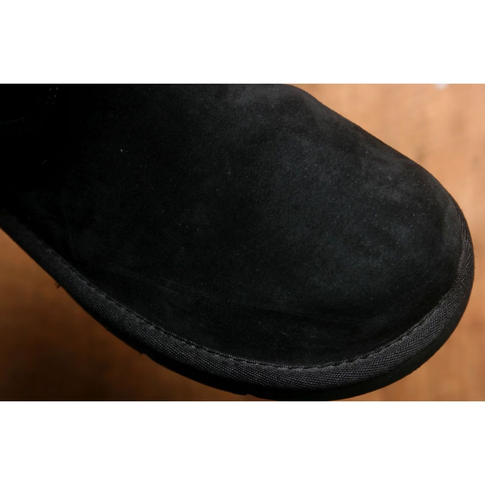 Ugg UGG Montclair Black Suede Sheepskin Shearling Cuff Lined Winter Boots Sz. 9 Women Subtle Signs Of Wear Leather Uppers Boots Mens Womens Girls? Size US 8 / IT 38 - 7 Thumbnail