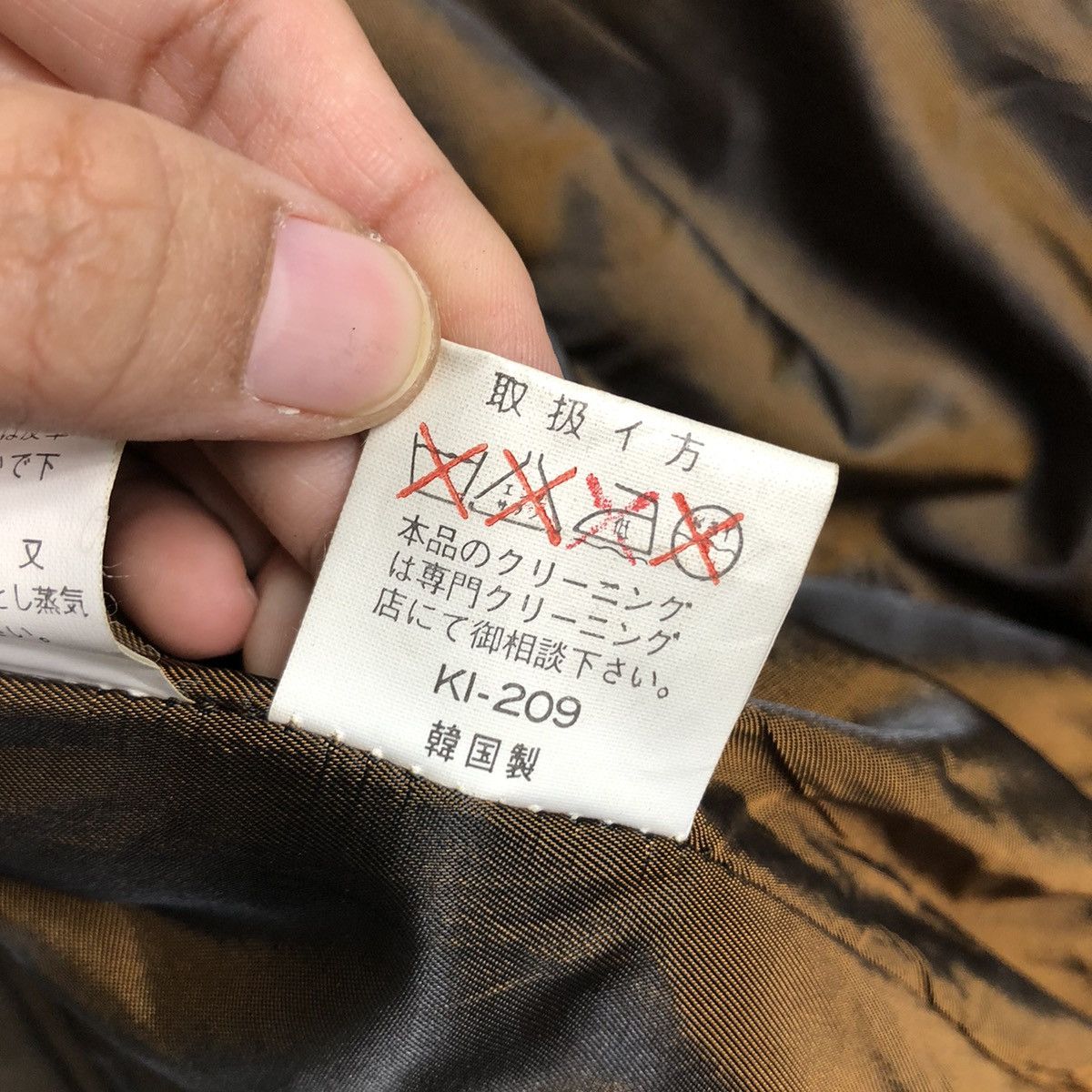Japanese Brand × Vintage 📌Vintage Bomber Leather Jacket Lordanthony Issey Miyake Size US L / EU 52-54 / 3 - 24 Thumbnail