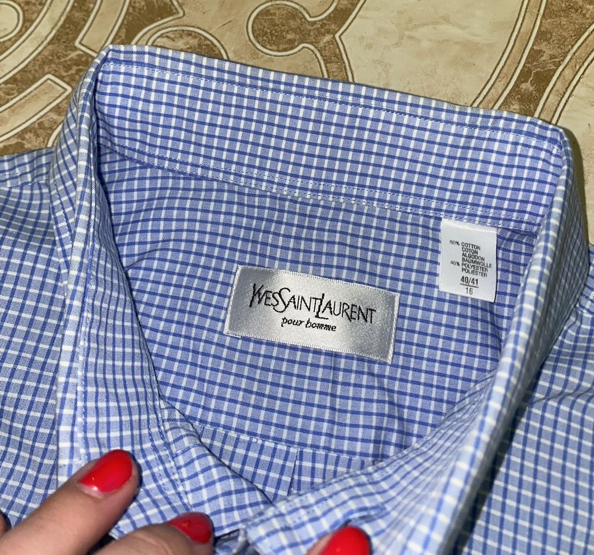 Yves Saint Laurent Yves Saint Laurent Size US L / EU 52-54 / 3 - 5 Thumbnail