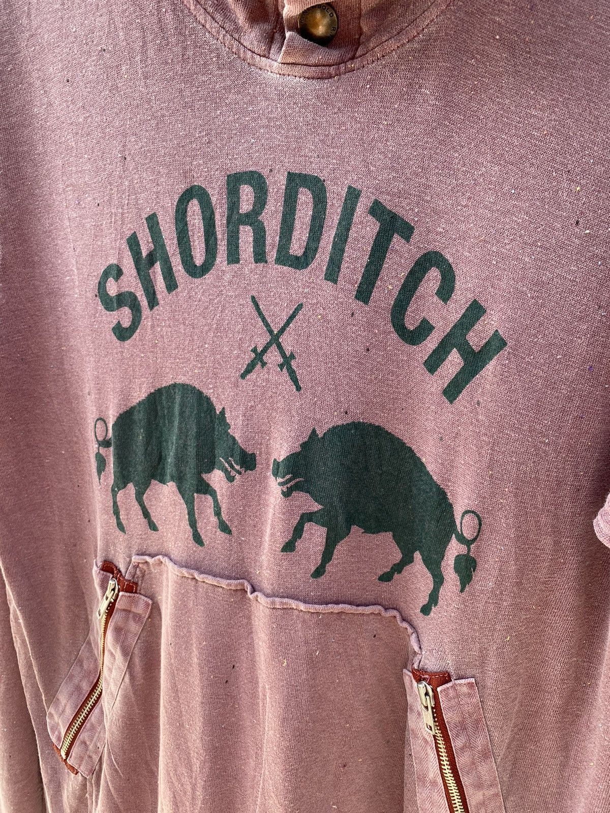 R.Newbold × Vintage 💥RARE💥 Vintage R.NEWBOLD “Shortditch” Sunfaded Button Hooded Size US M / EU 48-50 / 2 - 11 Thumbnail