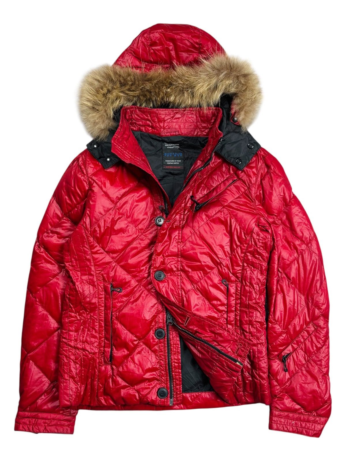 ジャケット・アウター Tornado Mart Puffer Rubbit Fur Jacket Tornado Mart Puffer with Removable Fur Neck Lining – FOULMANNERED