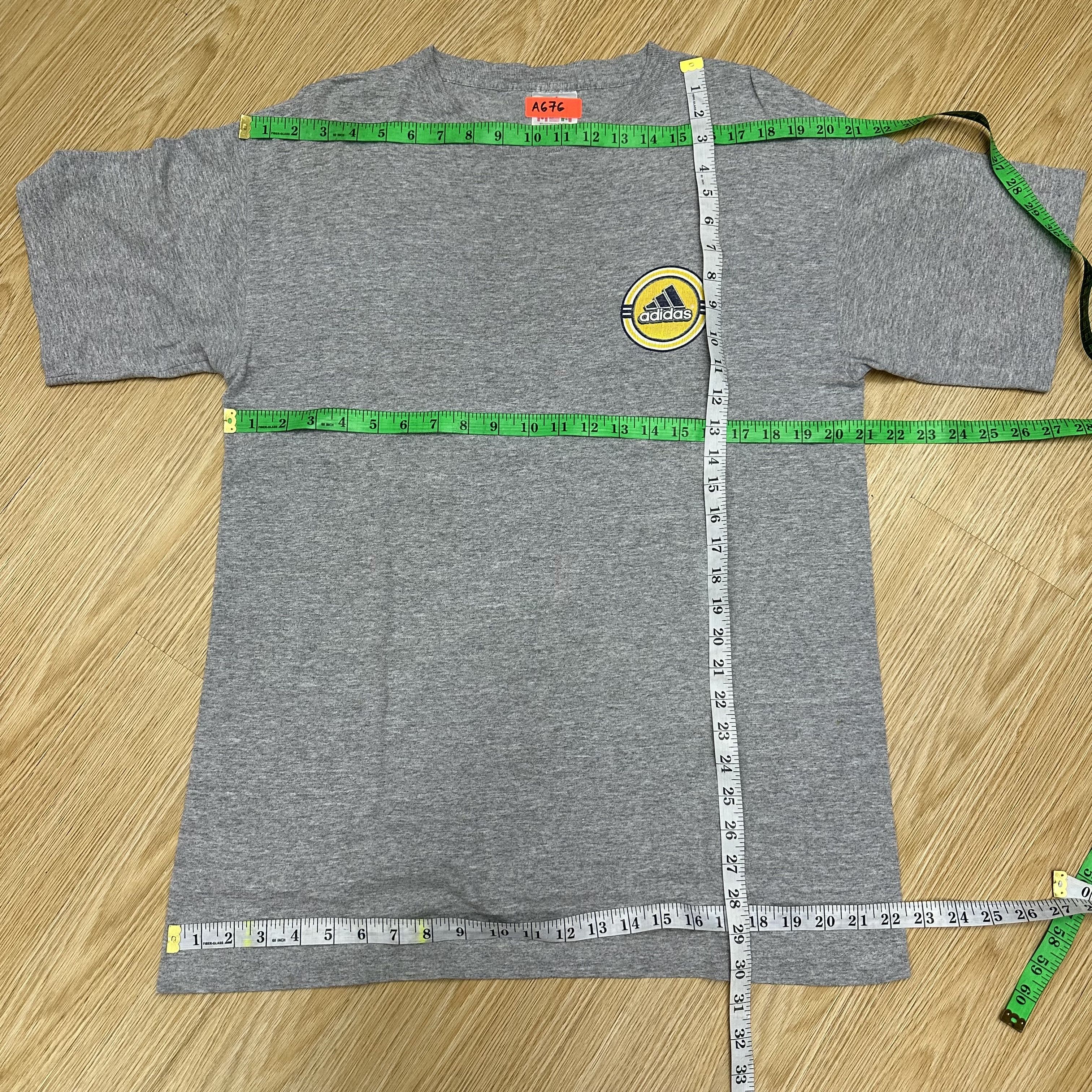 Adidas Adidas Equipment Three Lines Usa Vintage Tshirt A676 Size US M / EU 48-50 / 2 - 10 Thumbnail