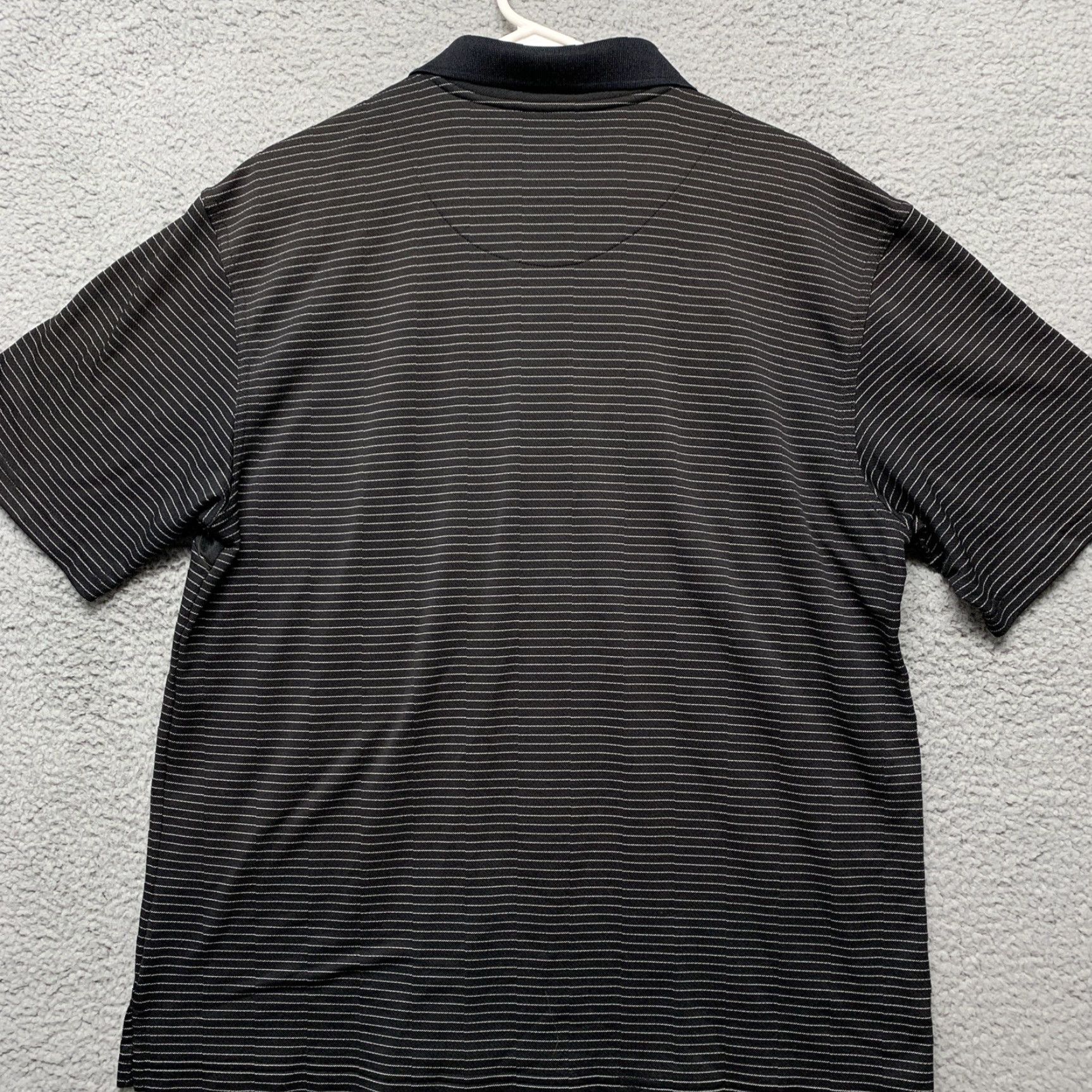 Vintage Grand Slam Golf Polo Shirt Men's XL Black with White Stripe Pattern Polo XL Black Mens Size US XL / EU 56 / 4 - 5 Thumbnail