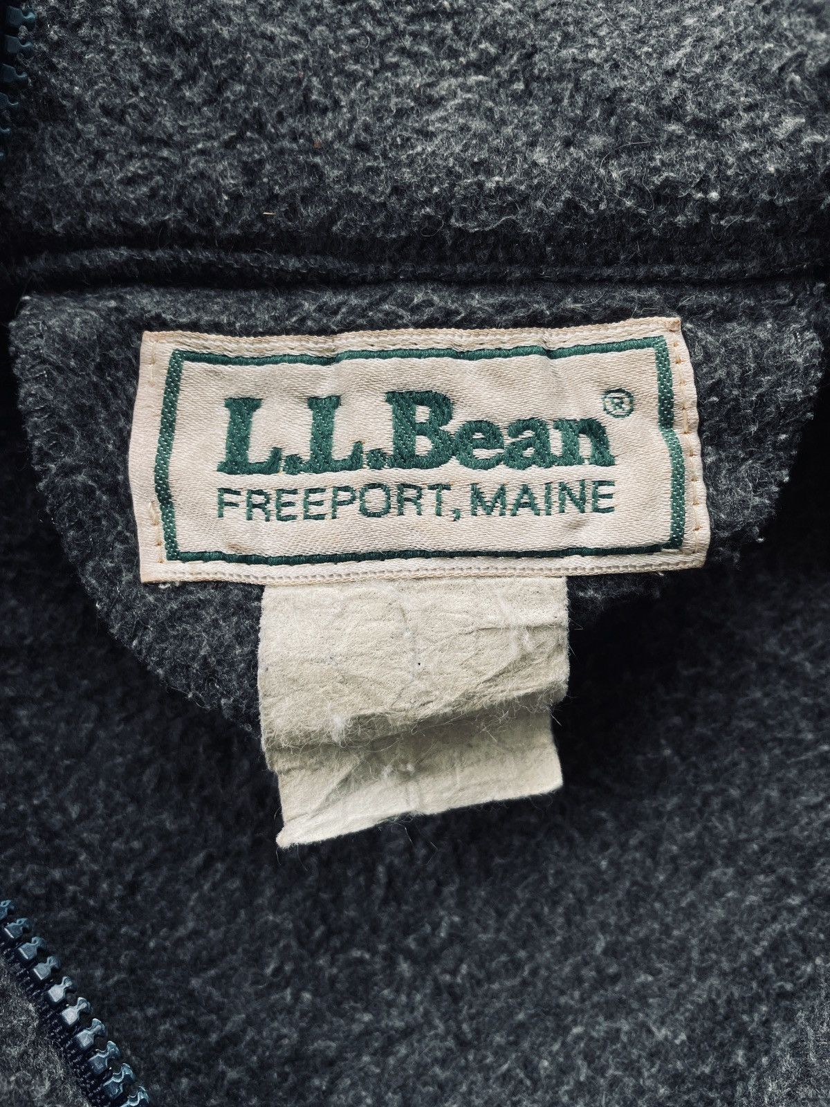L.L. Bean × Vintage Vintage LL Bean Zipper Fleece Size US M / EU 48-50 / 2 - 9 Thumbnail